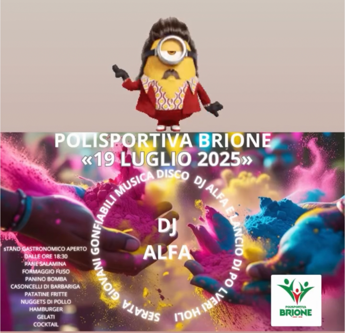 Locandina Serata Giovani