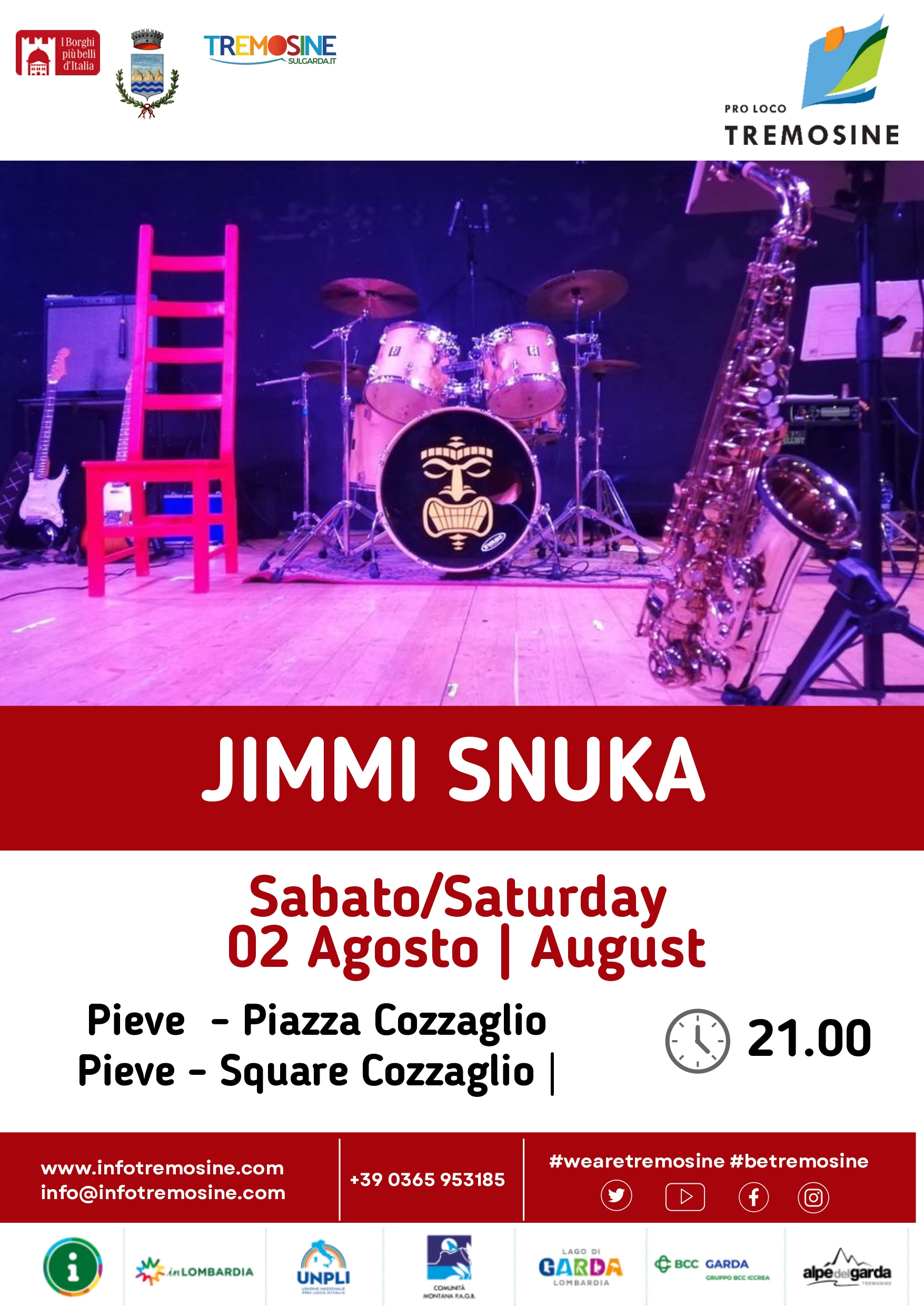 Locandina Jimmi Snuka Live Music