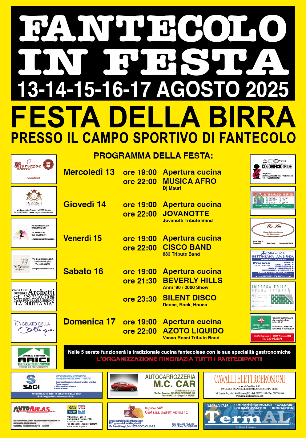 Locandina Fantecolo In Festa