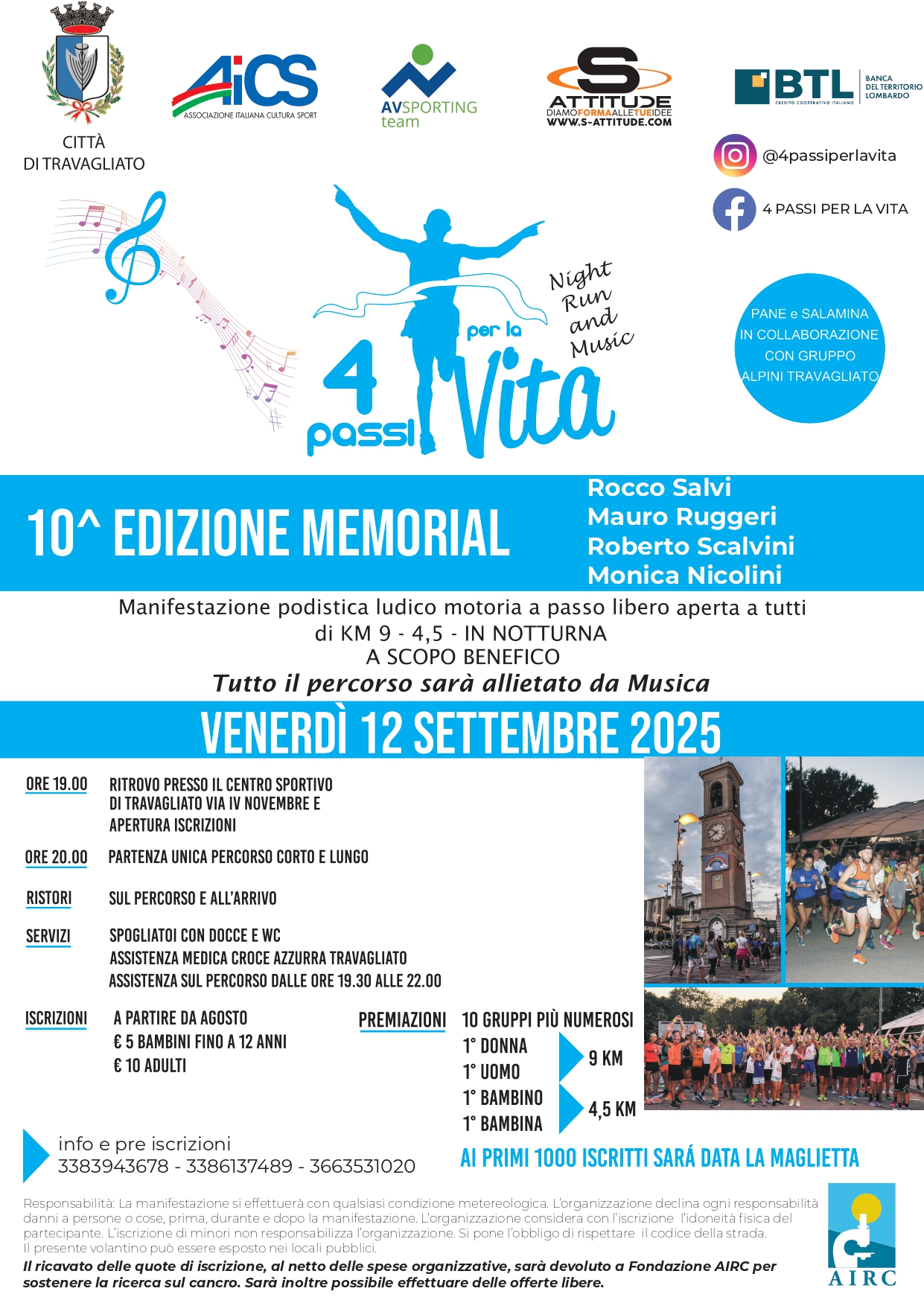 Locandina 4 Passi per la vita