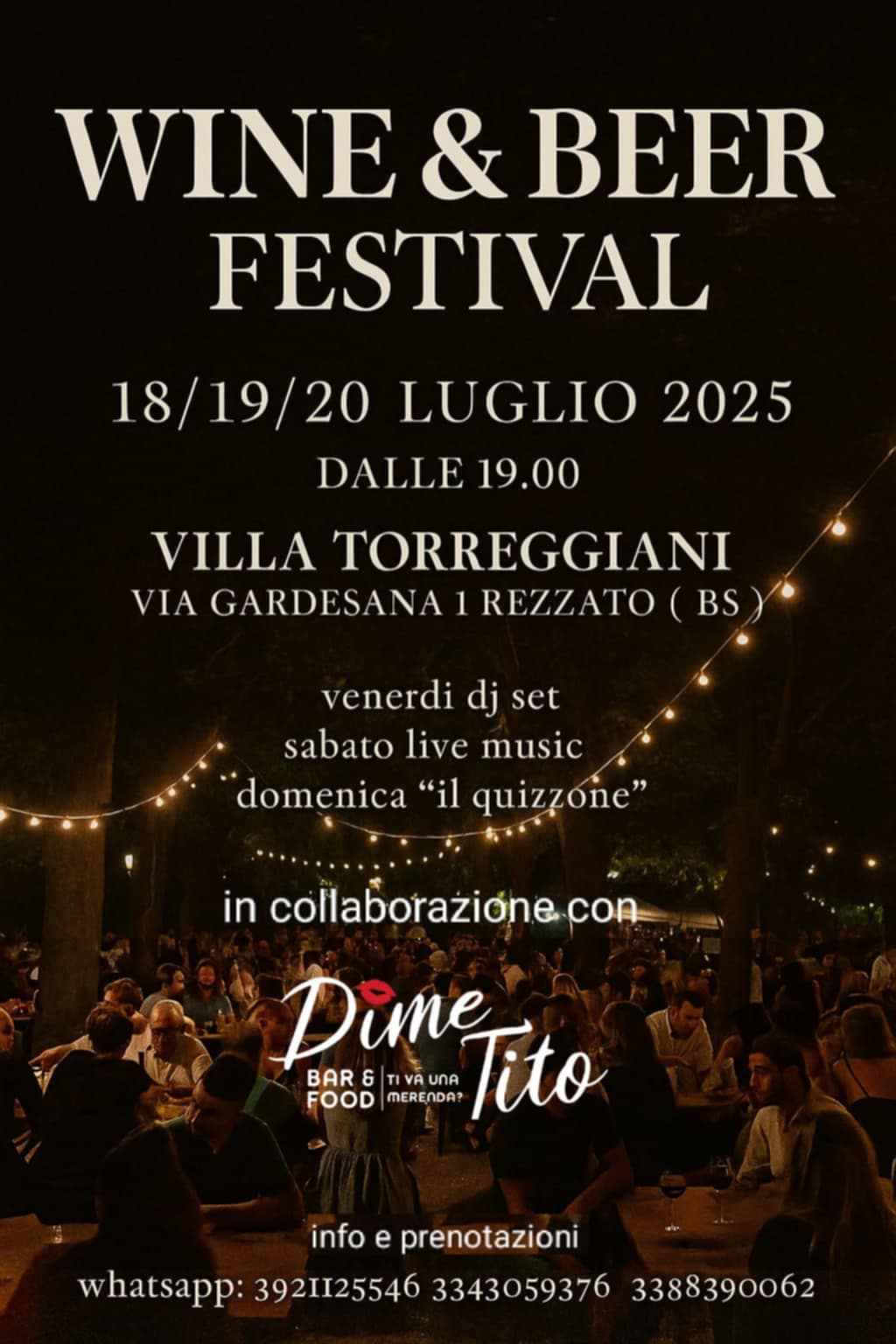 Locandina Wine and Beer Festival