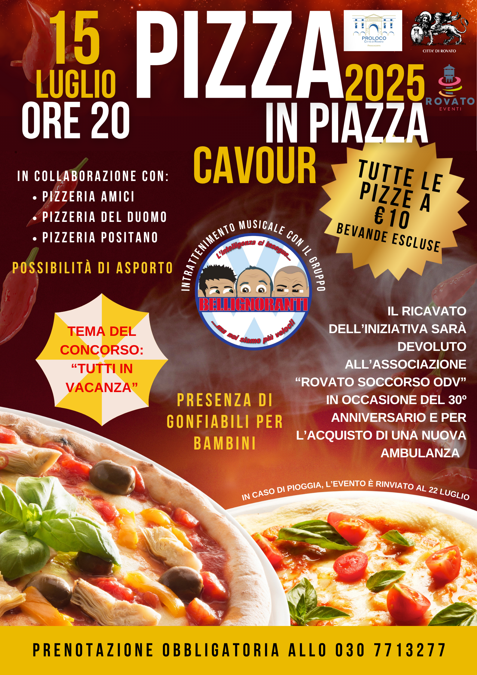 Locandina Pizza In Piazza
