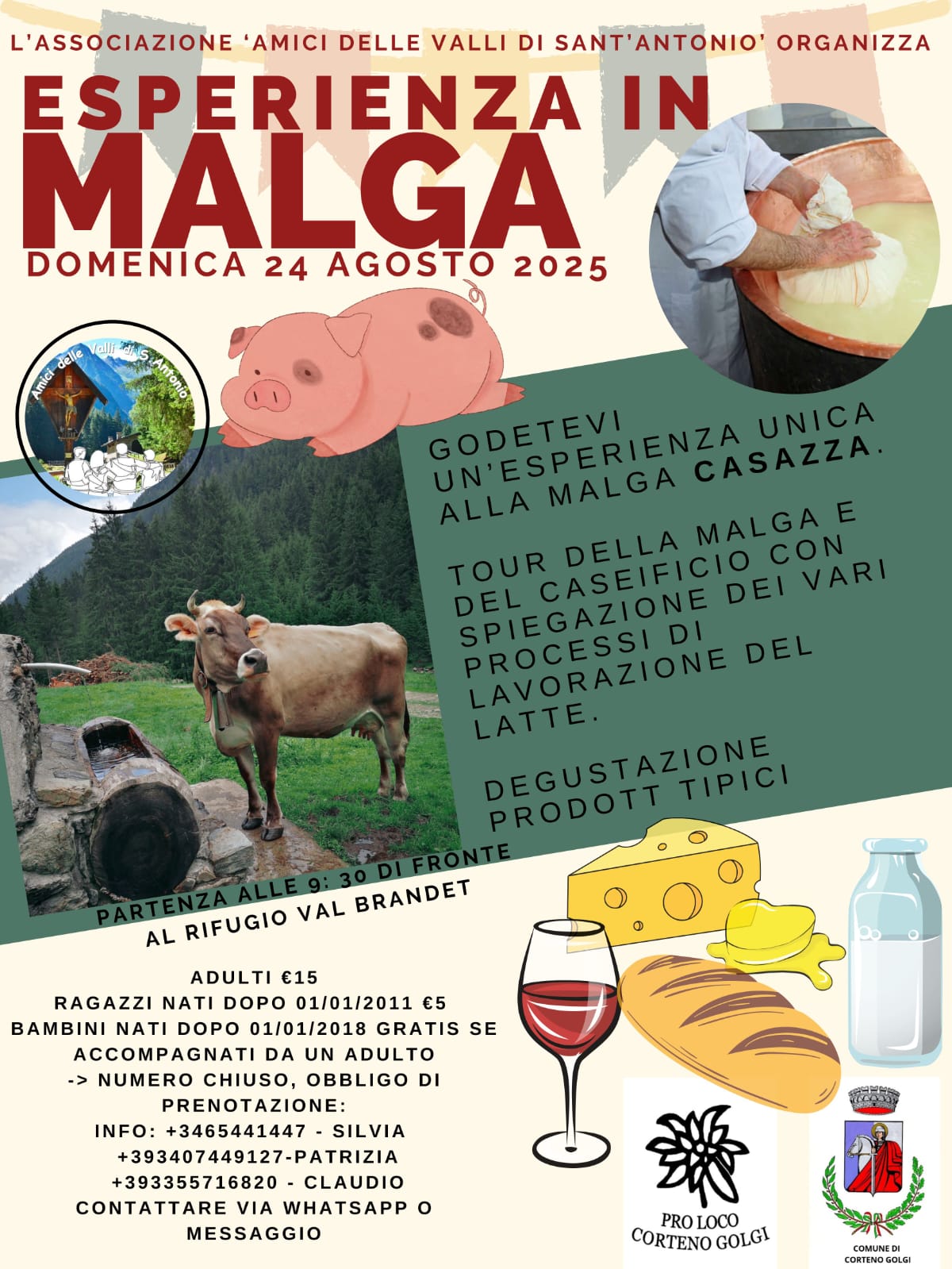 Locandina Festa in malga