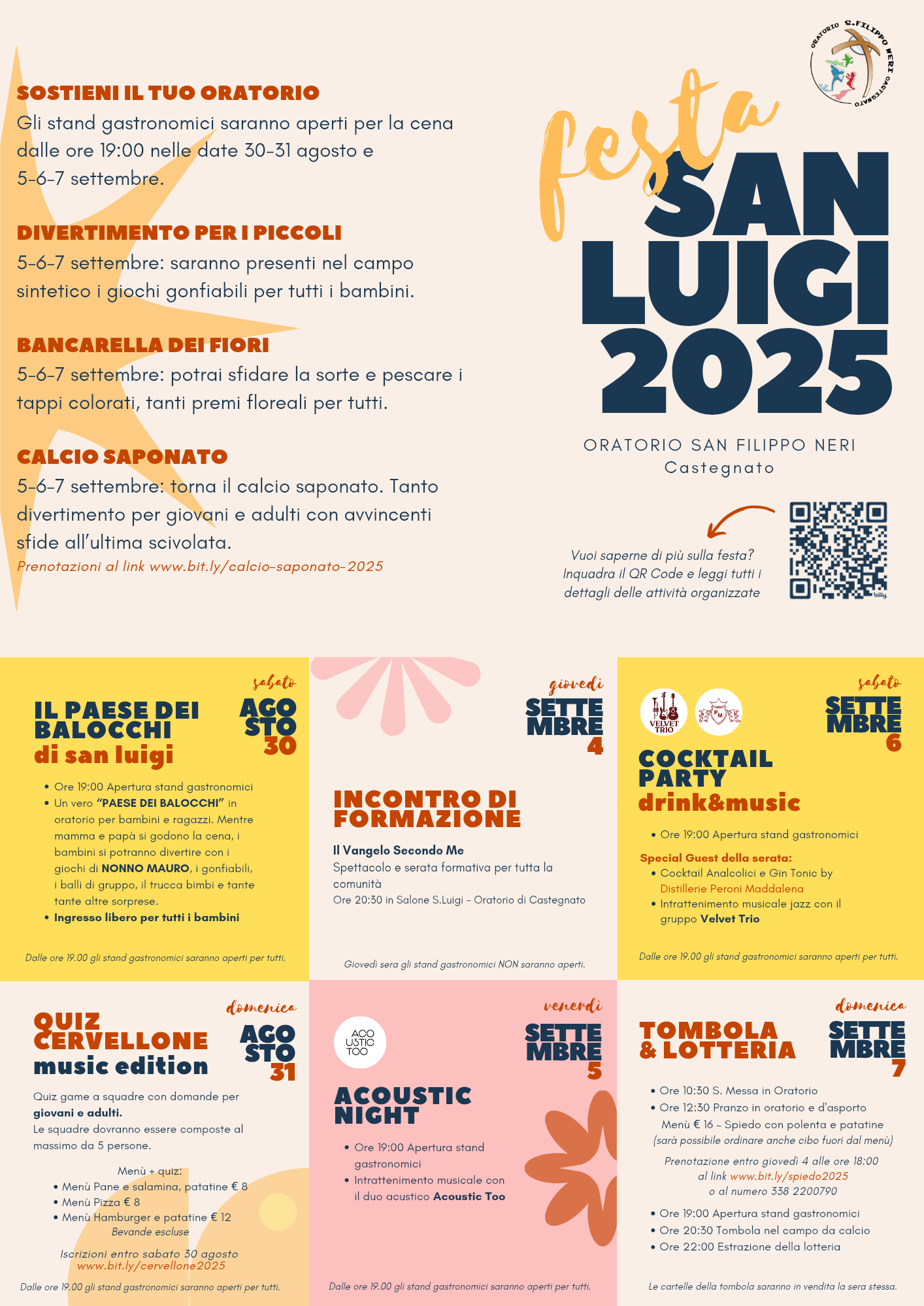 Locandina Festa di San Luigi