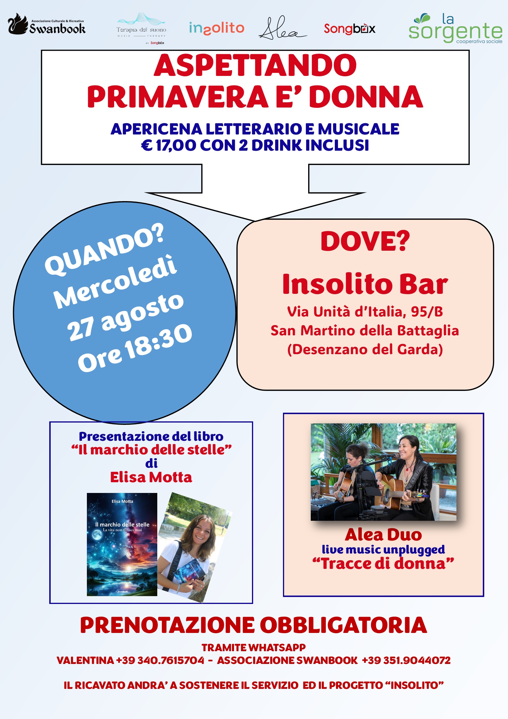 Locandina Aspettando Primavera é donna