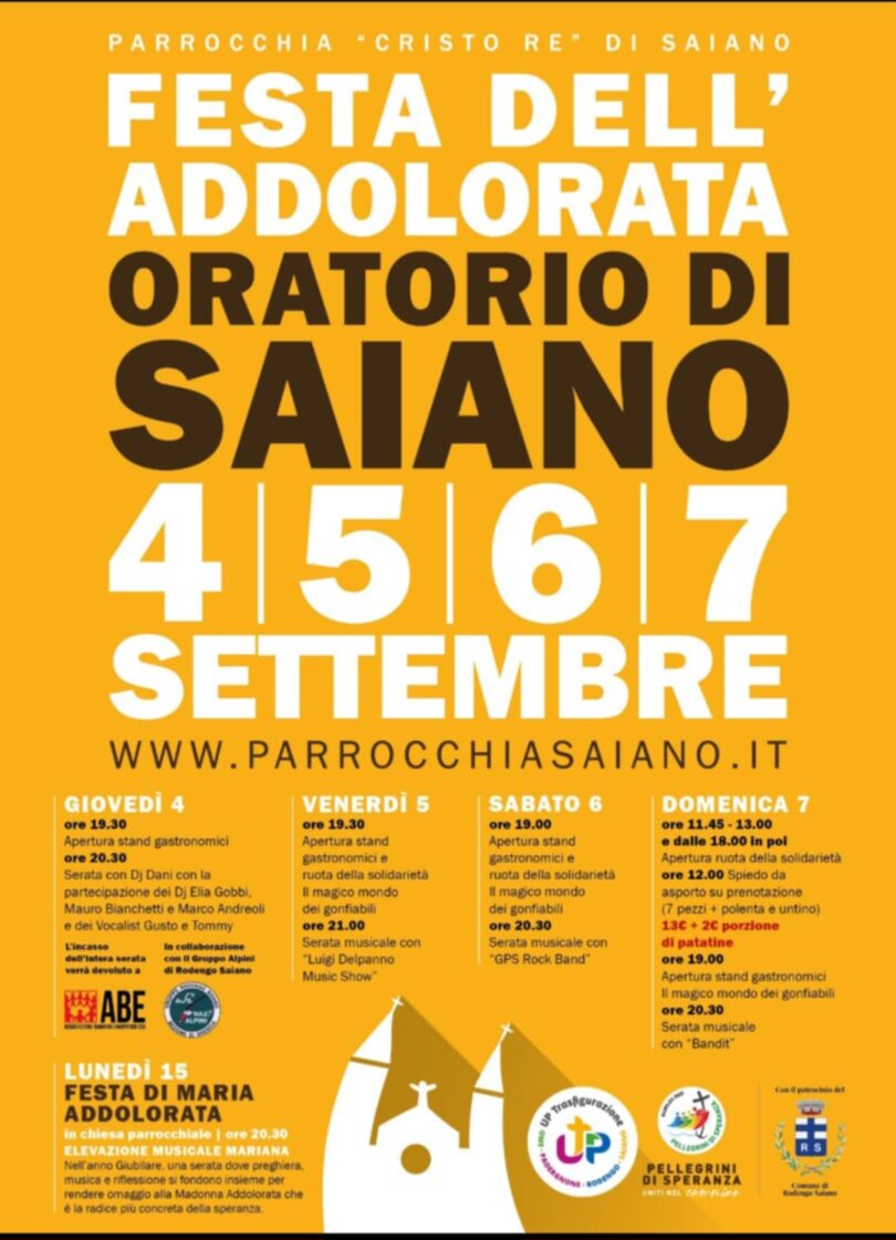 Festa Addolorata di Saiano