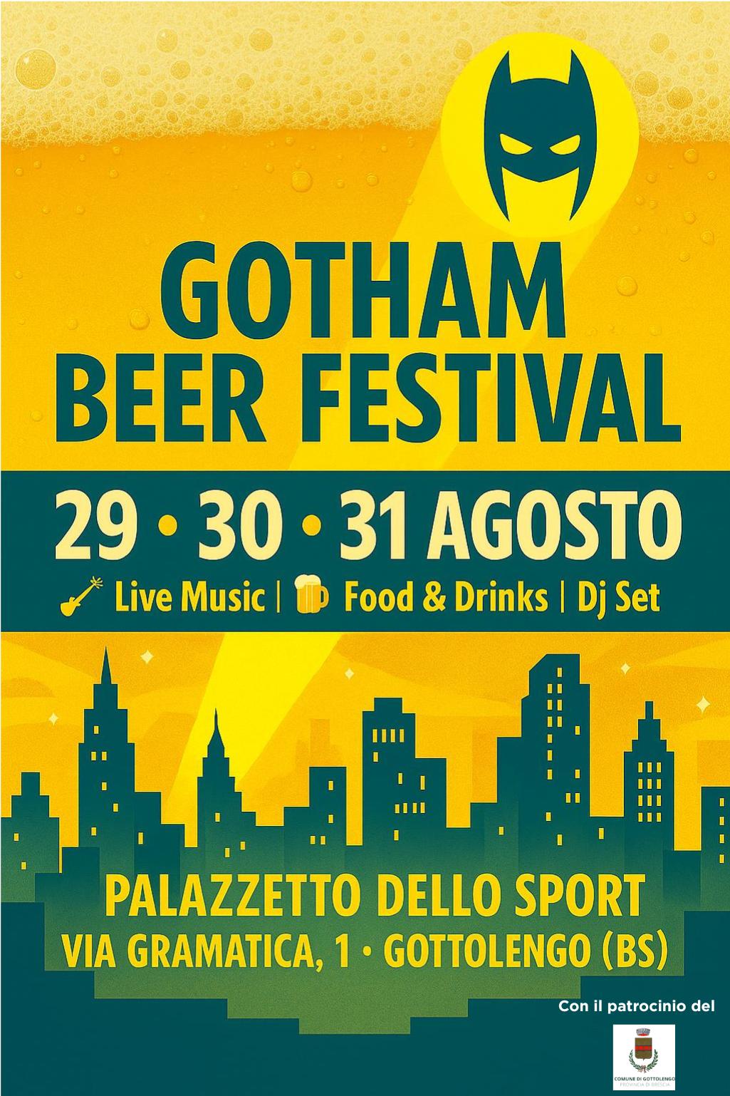 Locandina Gotham Beer Festival