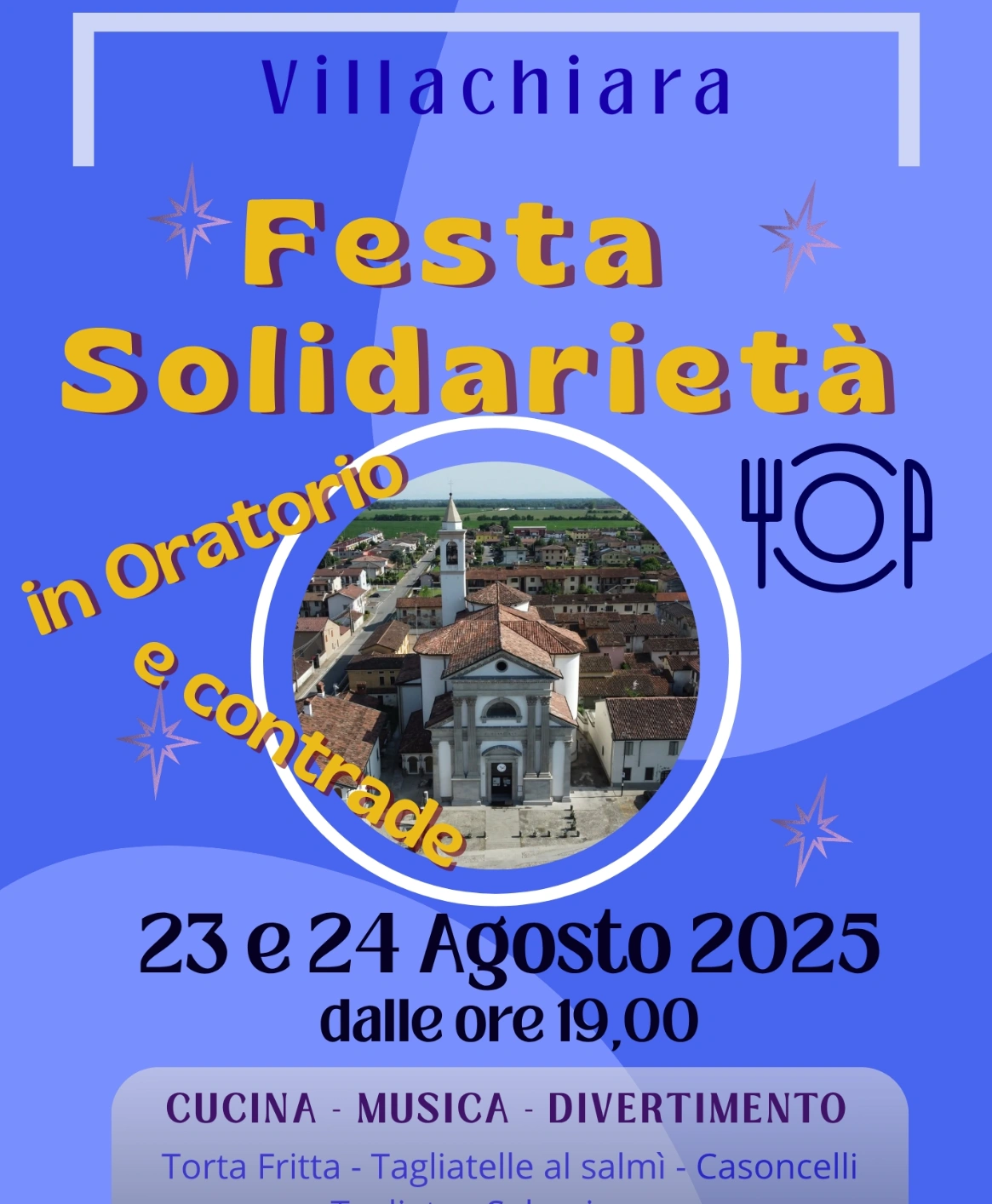 Locandina Festa della Solidarietà