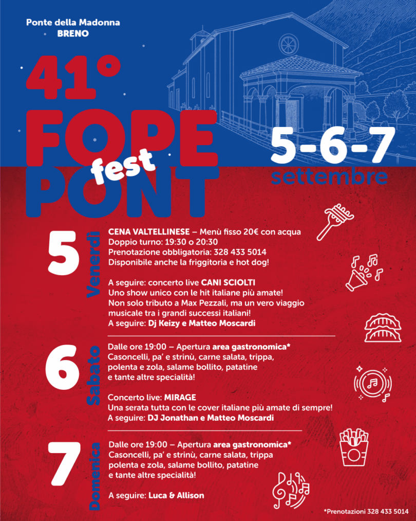 Locandina Fope Pont Fest