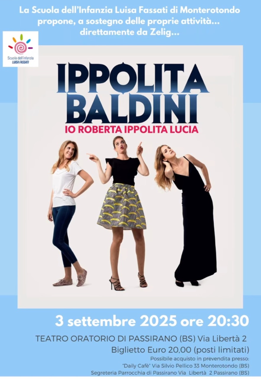 Locandina Io Roberta Ippolita Baldini