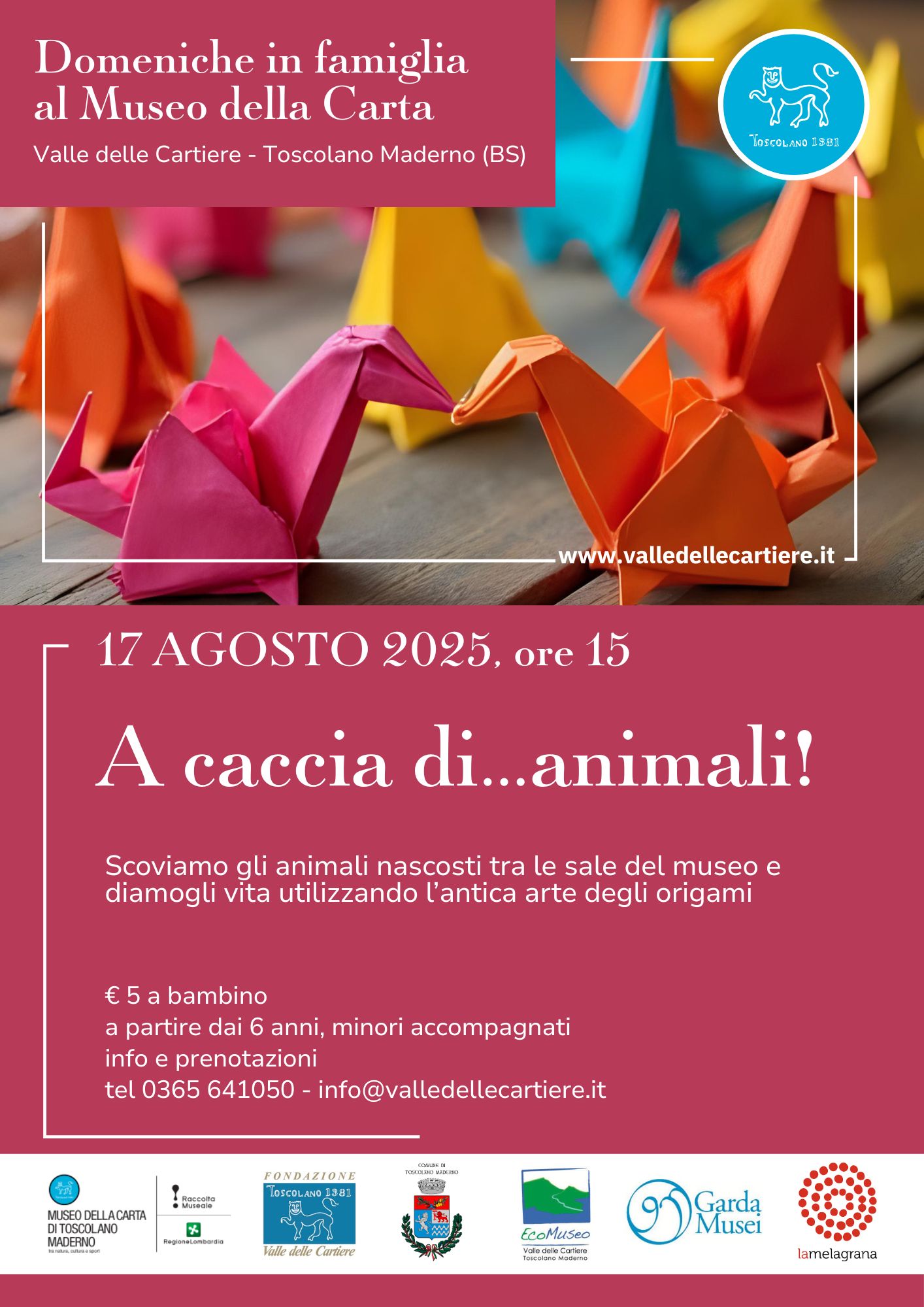 Locandina Domeniche in famiglia - A caccia... di animali!