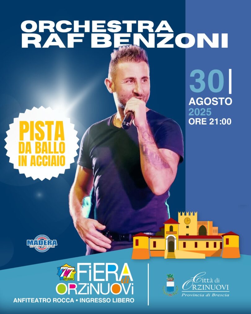 Raf Benzoni - Fiera di Orzinuovi