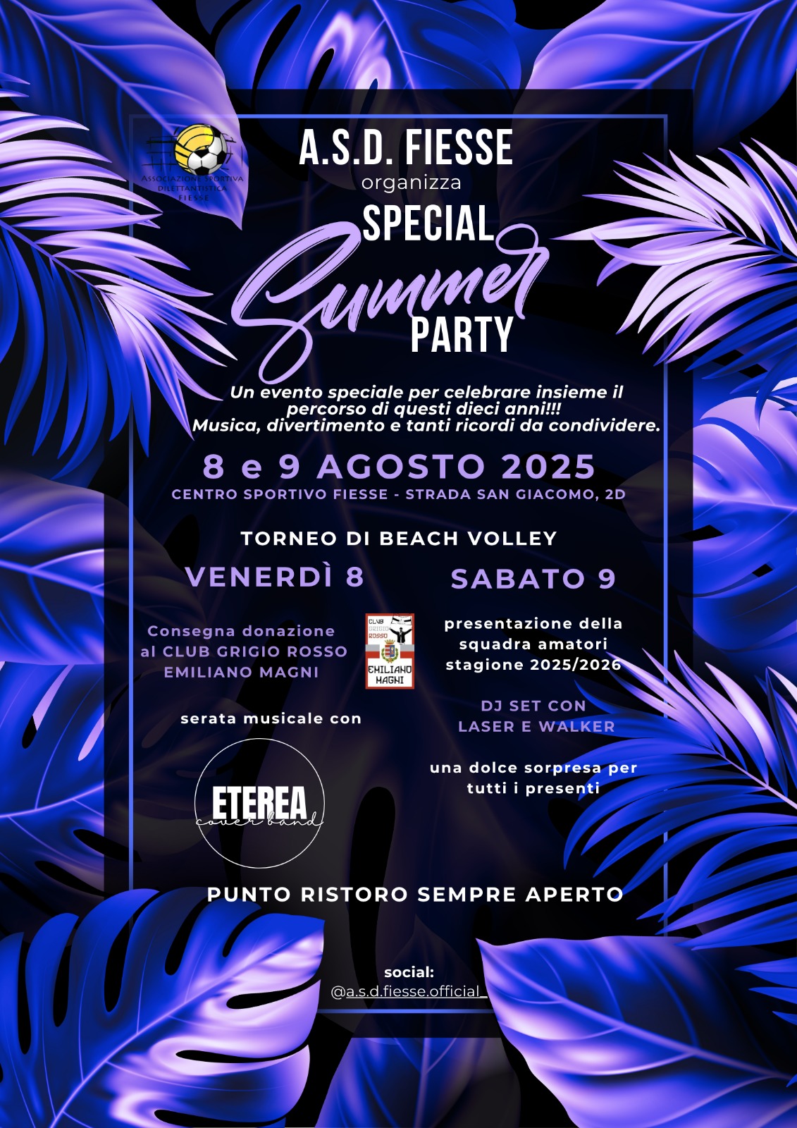 Locandina Special Summer Party