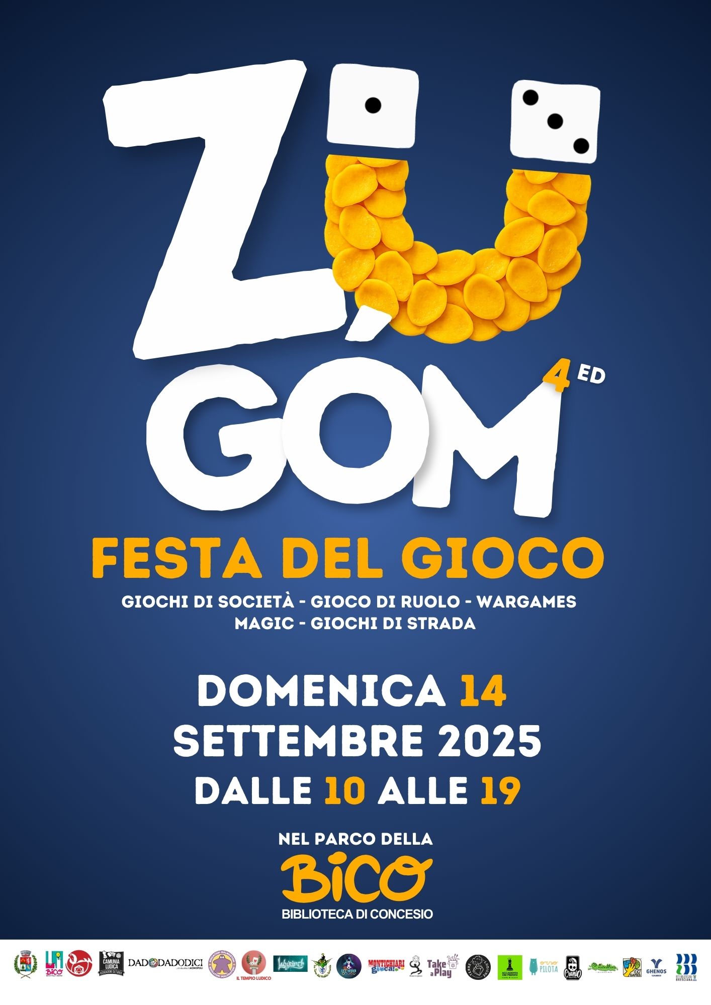 Locandina ZÜGOM – Festa del gioco