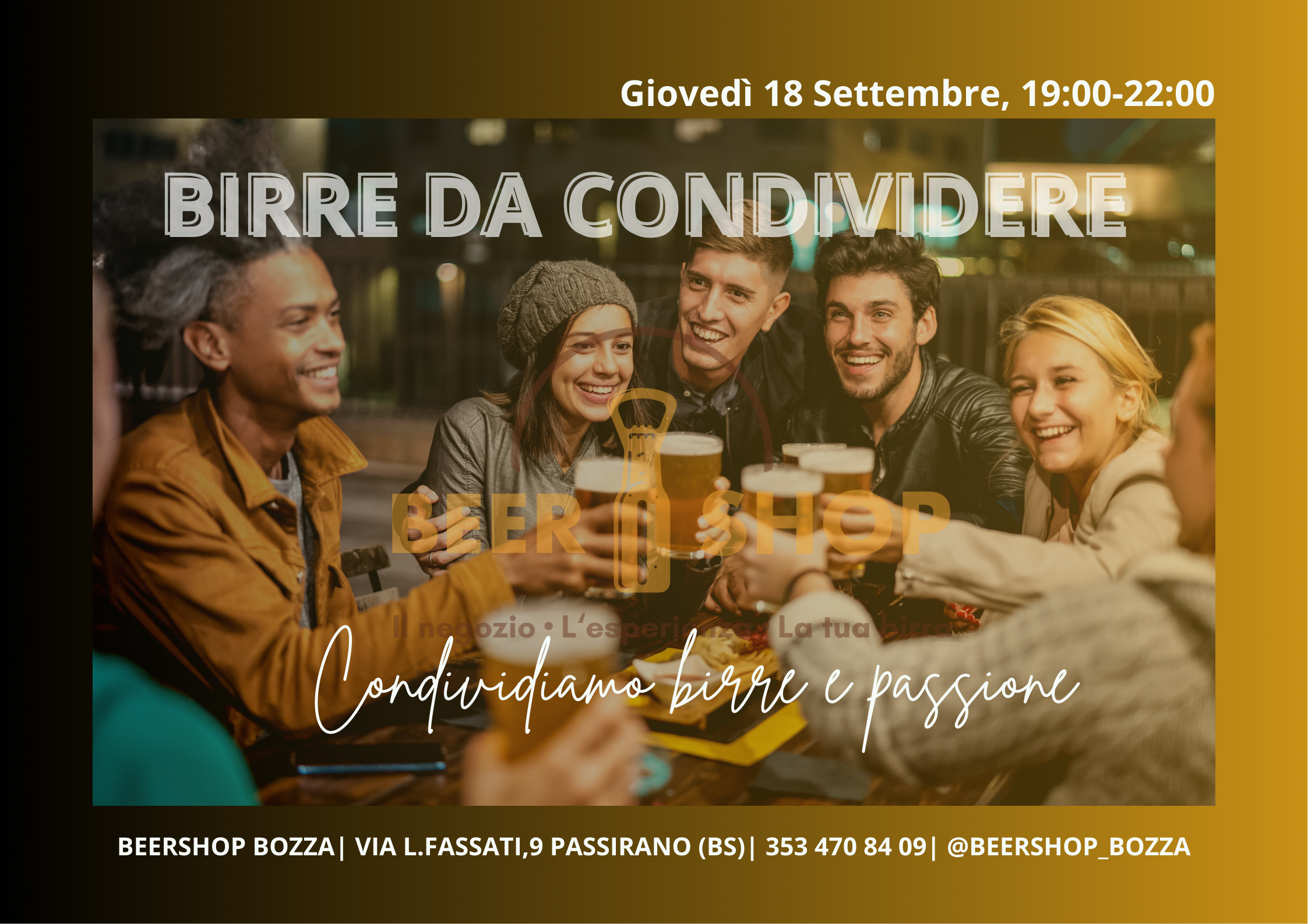 Locandina Birre da Condividere