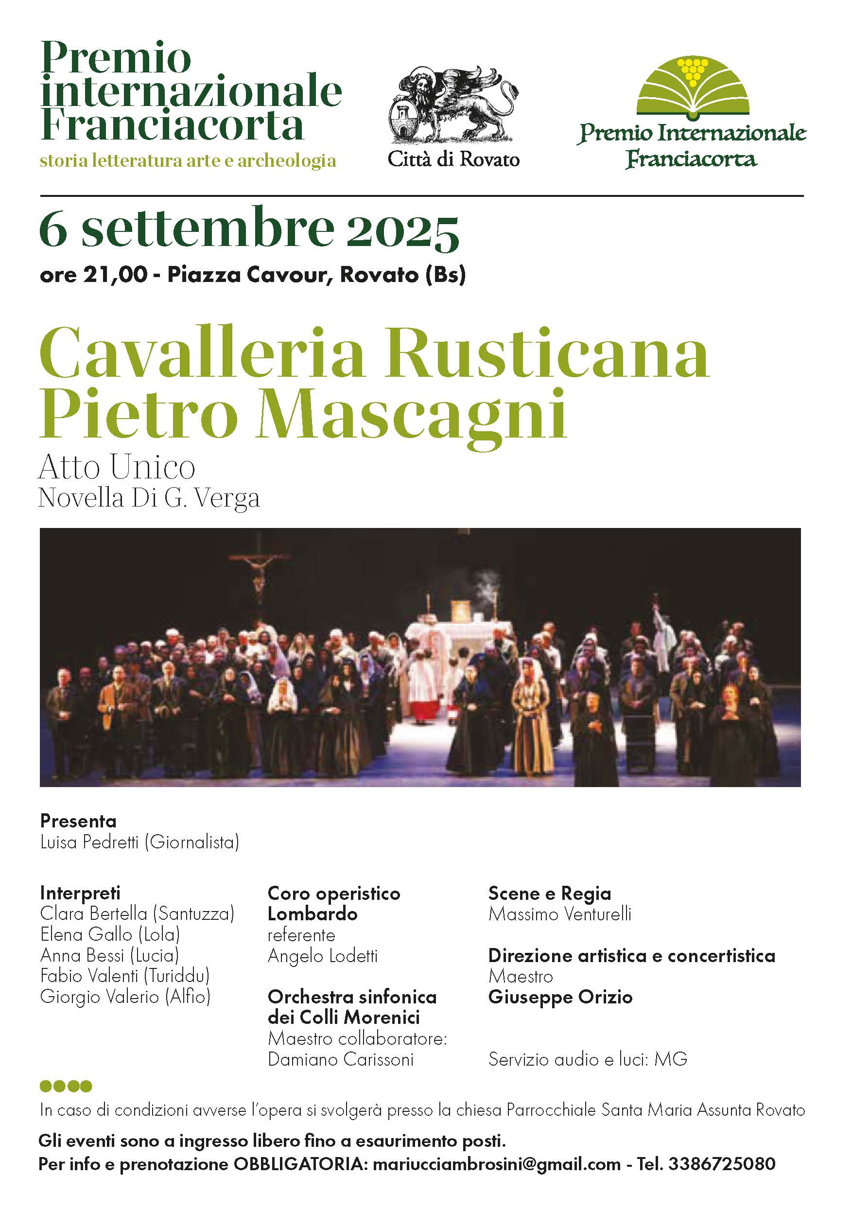 Locandina La Cavalleria Rusticana