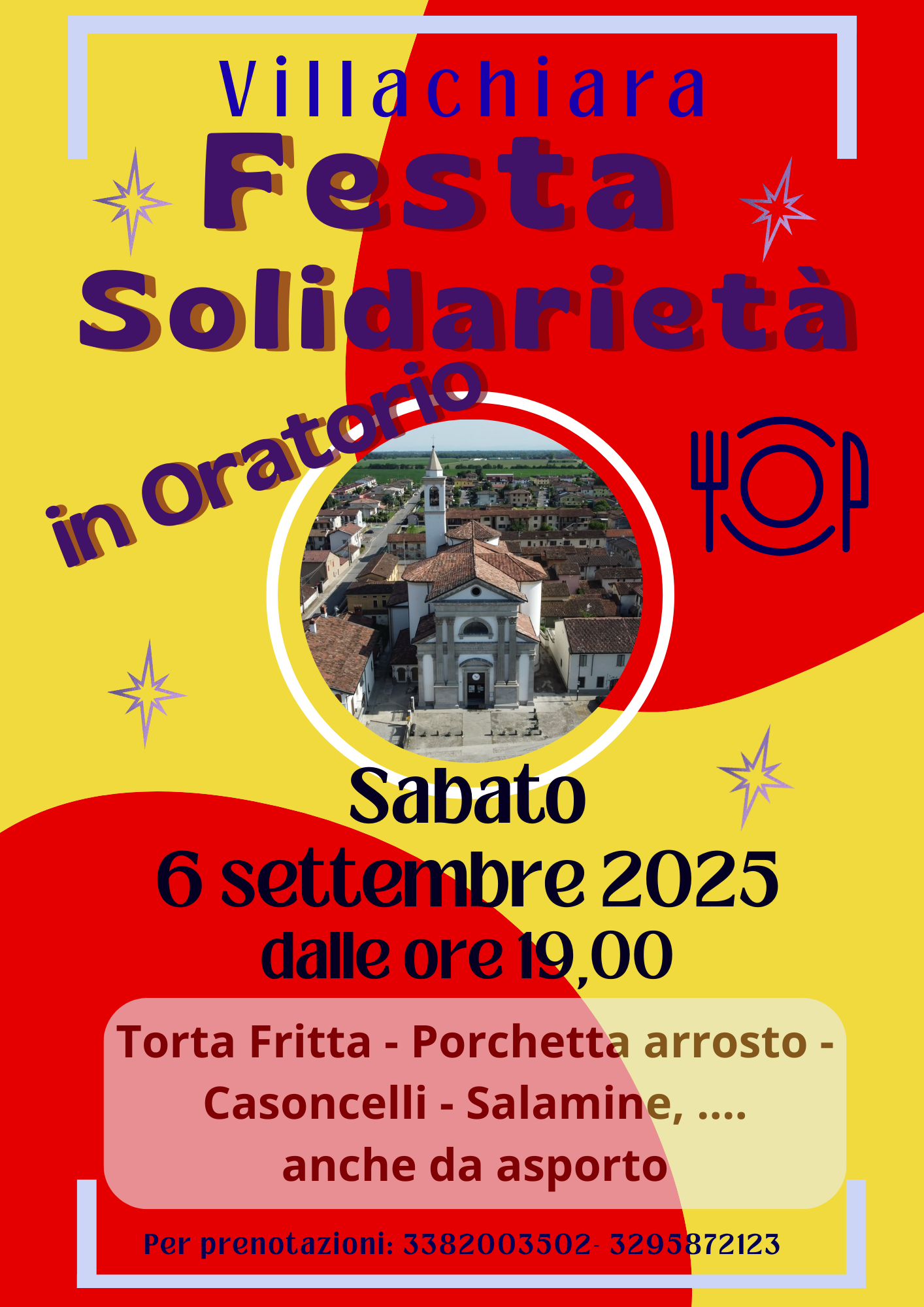 Locandina Festa della Solidarietà