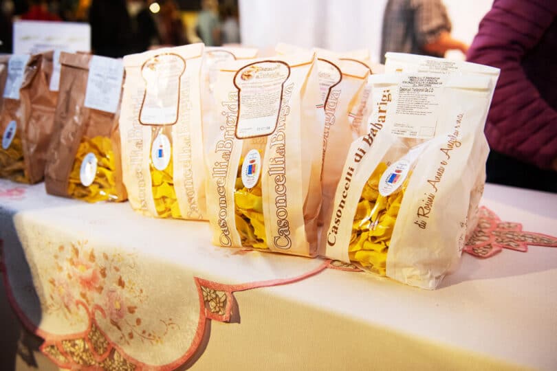 fiera del casoncello di Barbariga - sacchetti vendita