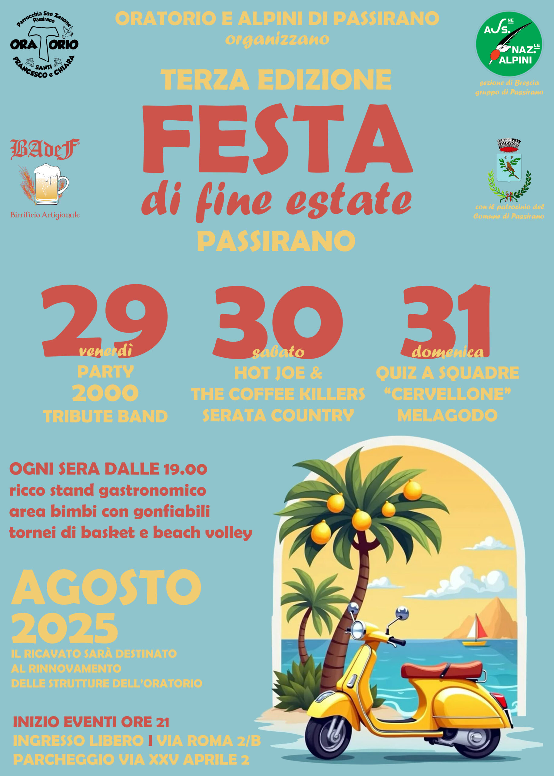 Locandina Festa di Fine Estate