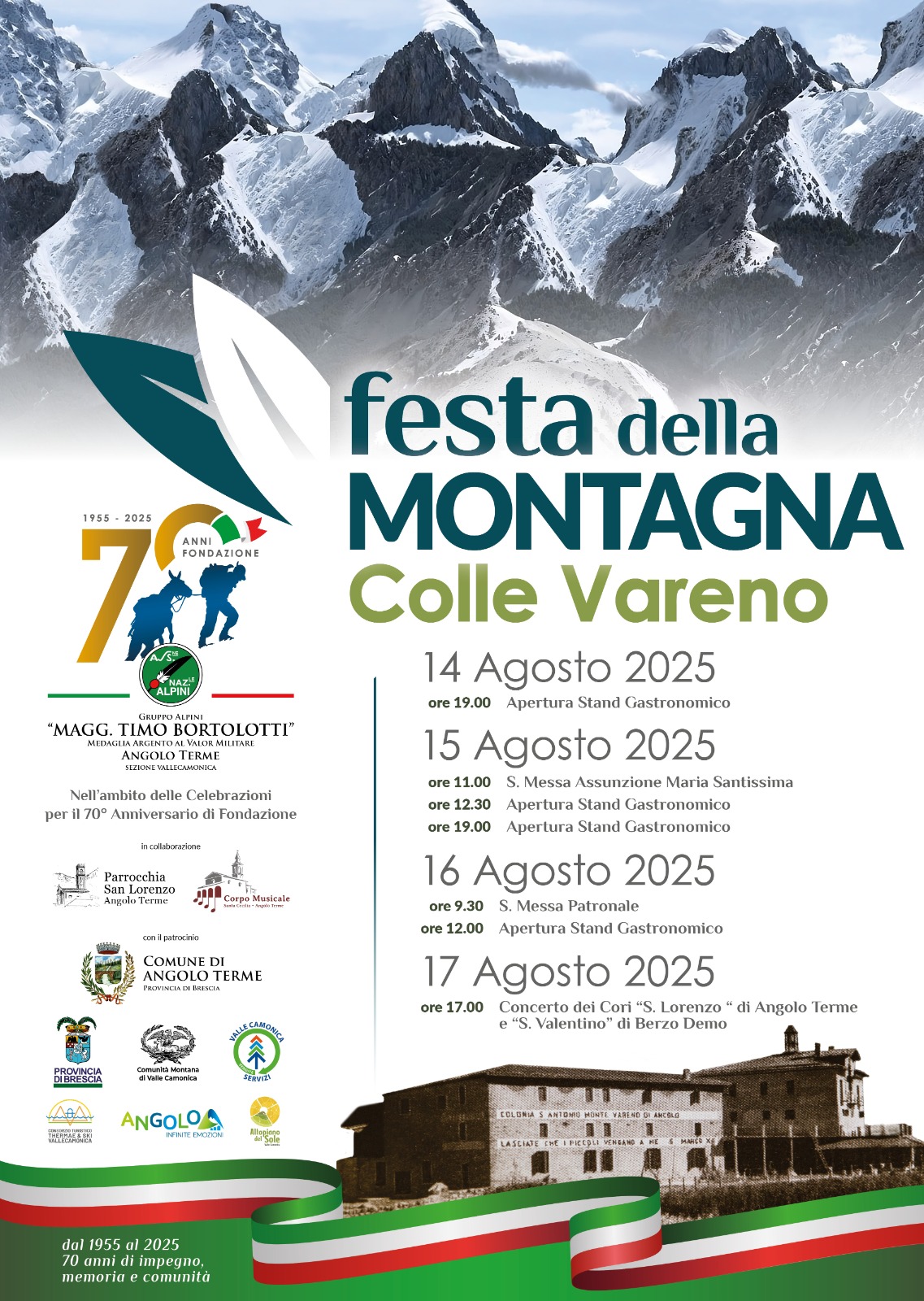 Locandina Festa della Montagna