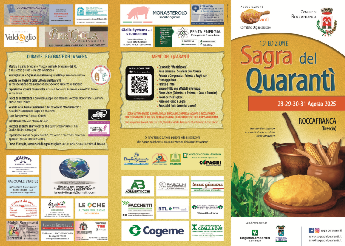 Locandina Sagra del Quarantì
