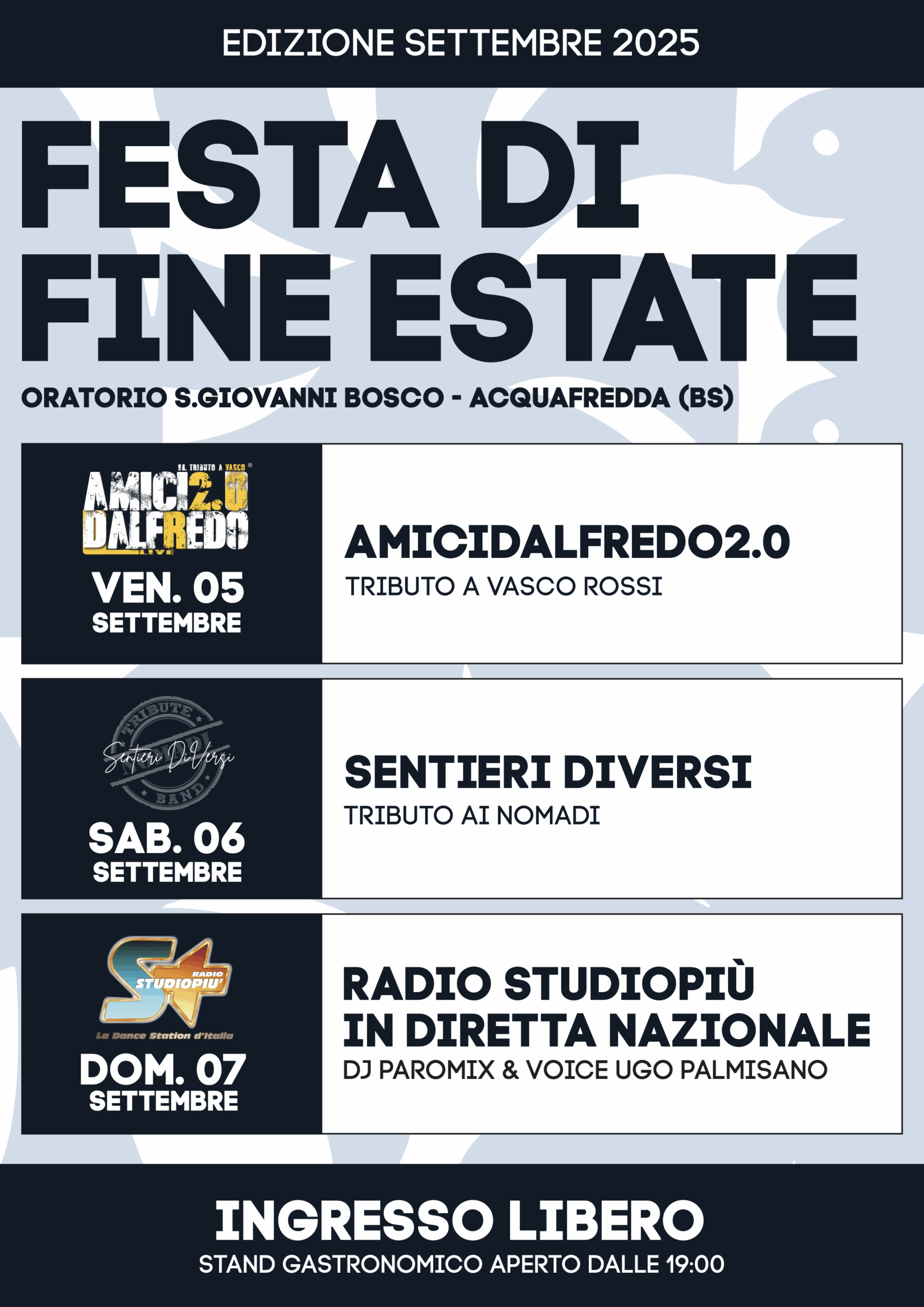 Locandina Festa di Fine Estate