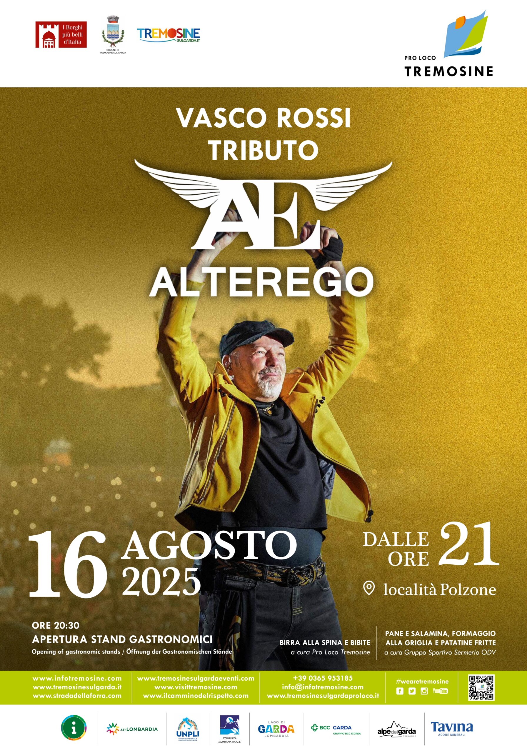 Locandina Cover Band – Tributo a Vasco Rossi