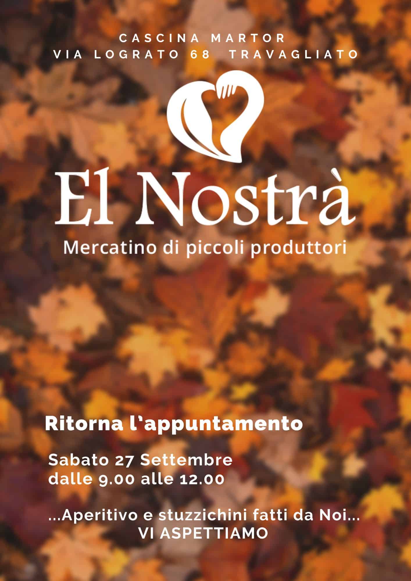 Locandina Mercatino El Nostrà