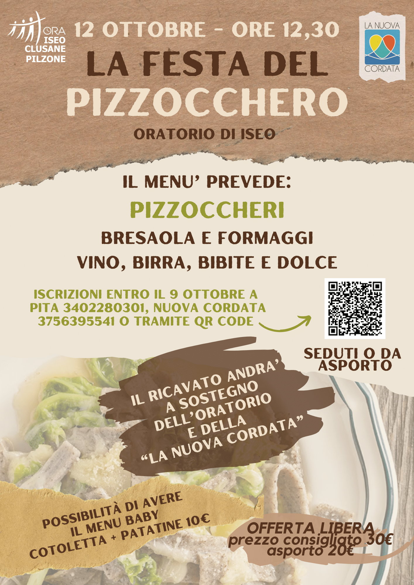Locandina La festa del pizzocchero