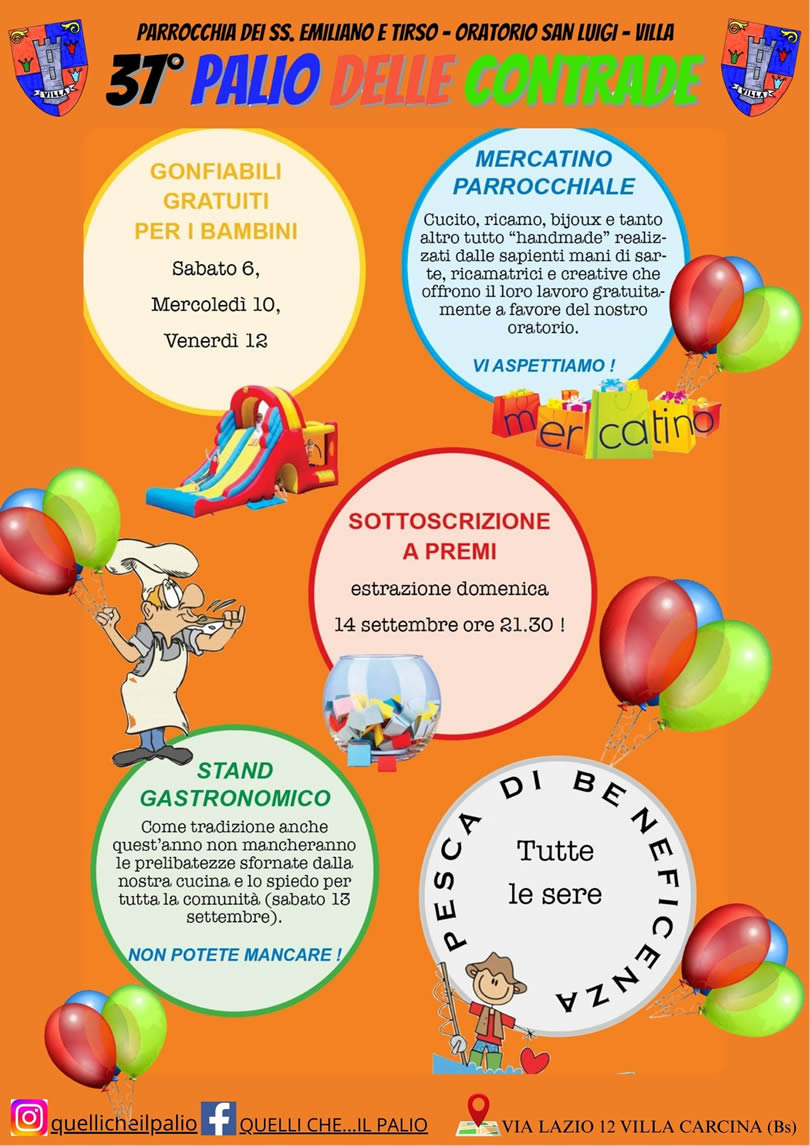 3 Attivita Palio delle Contrade di Villacarcina 2025