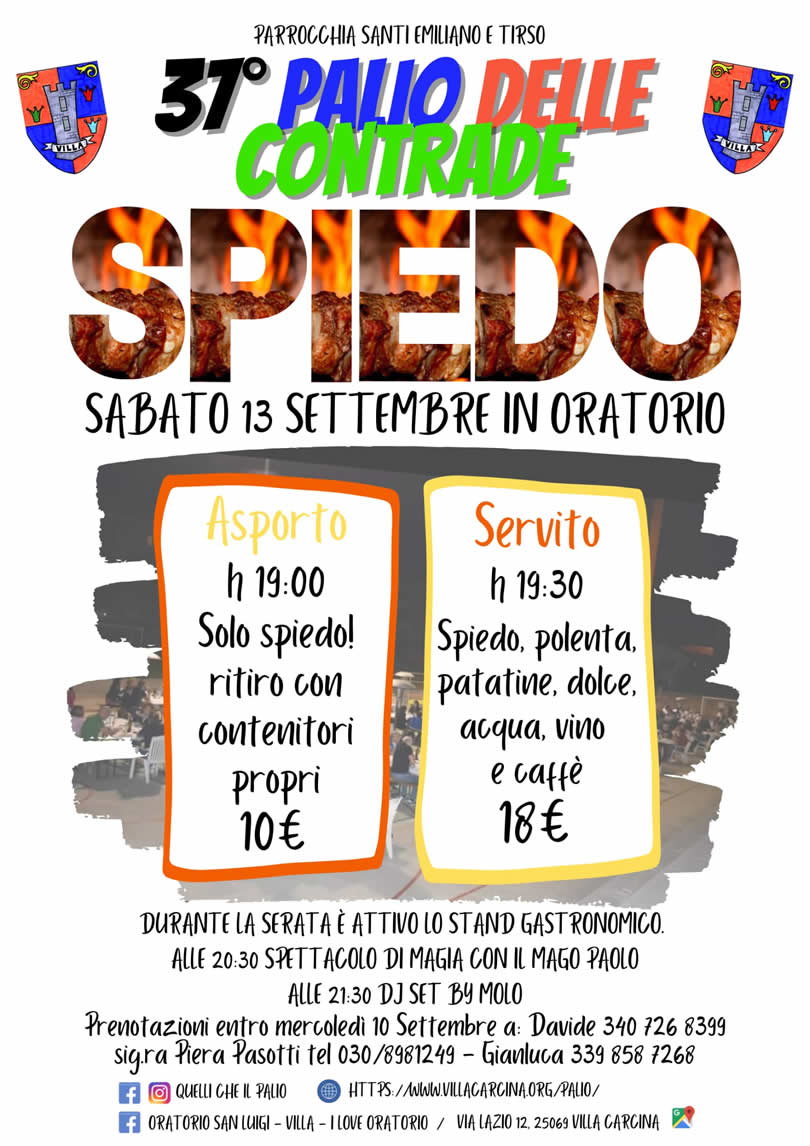 8 - spiedo - Palio delle Contrade di Villacarcina 2025