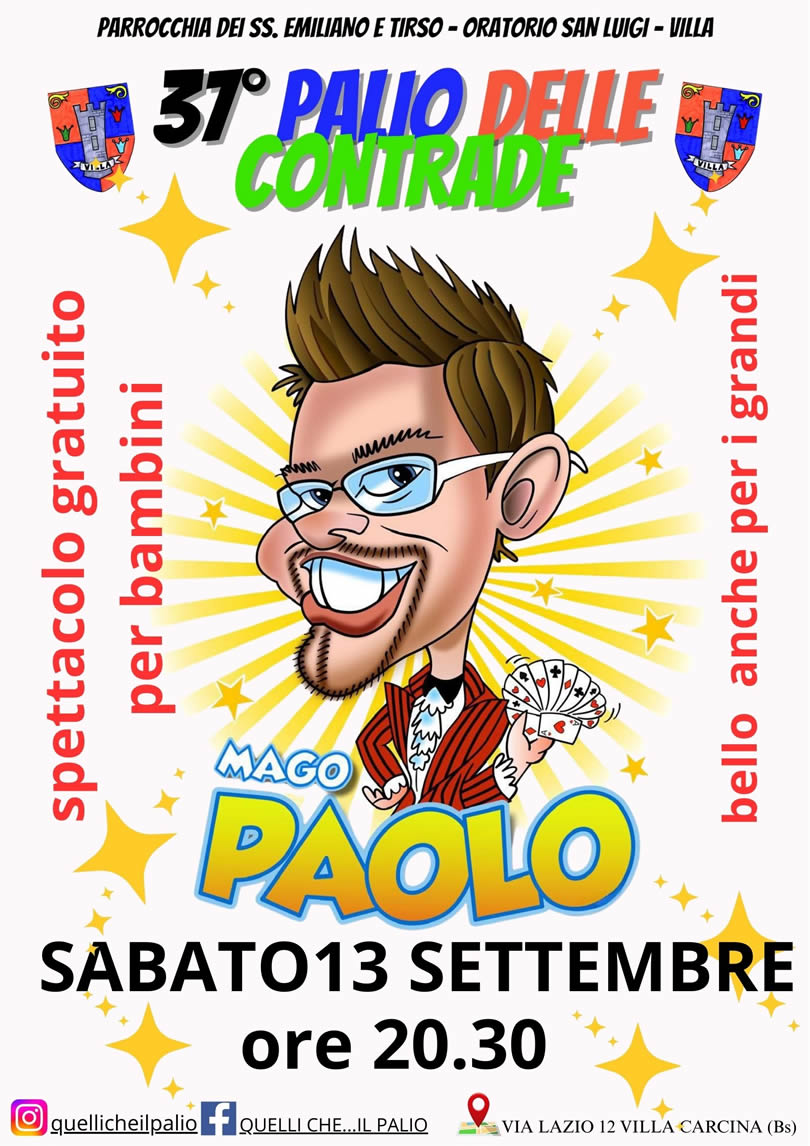 9 - MAGO PAOLO - Palio delle Contrade di Villacarcina 2025