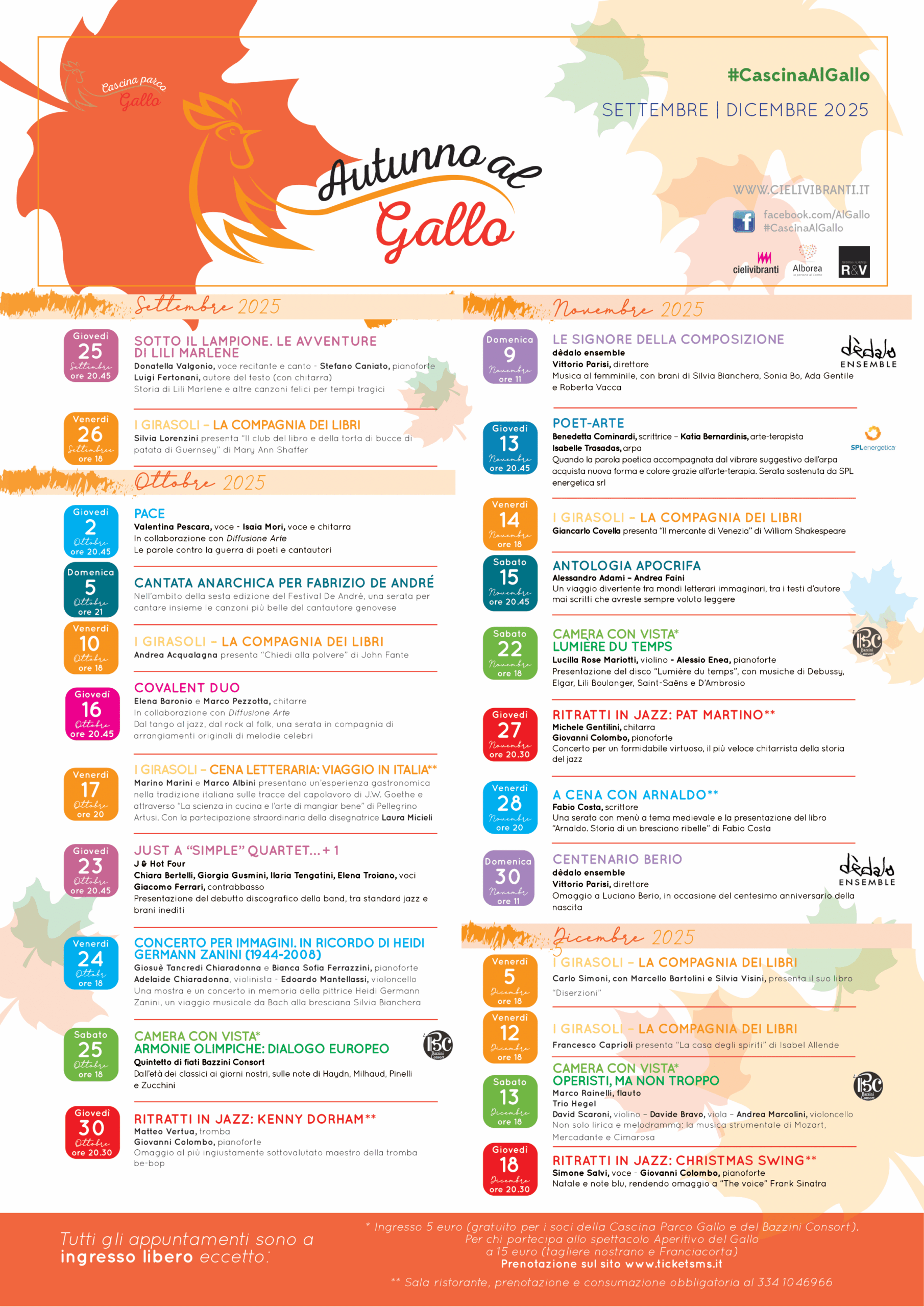 Locandina Autunno al Gallo