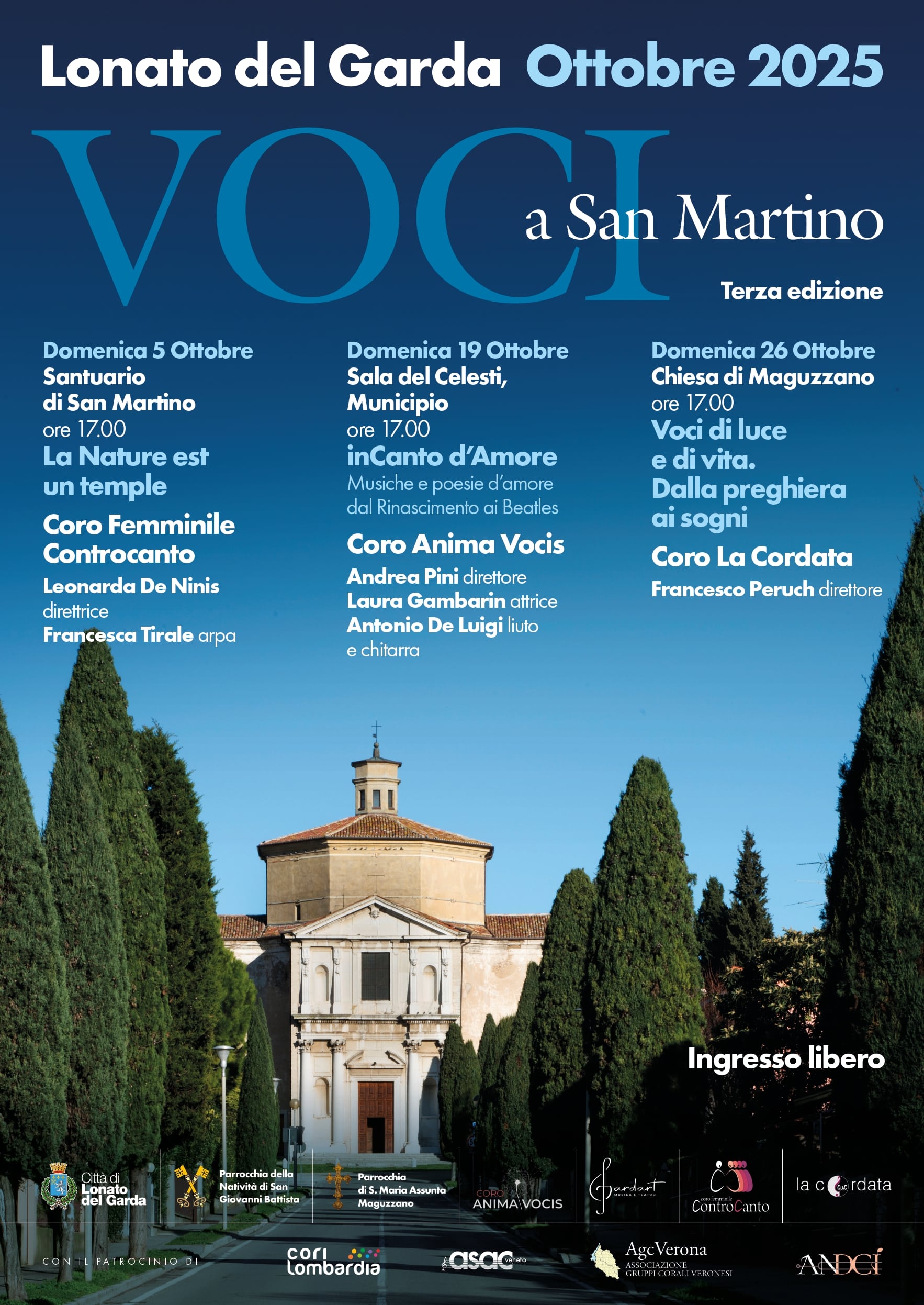Locandina Voci A San Martino