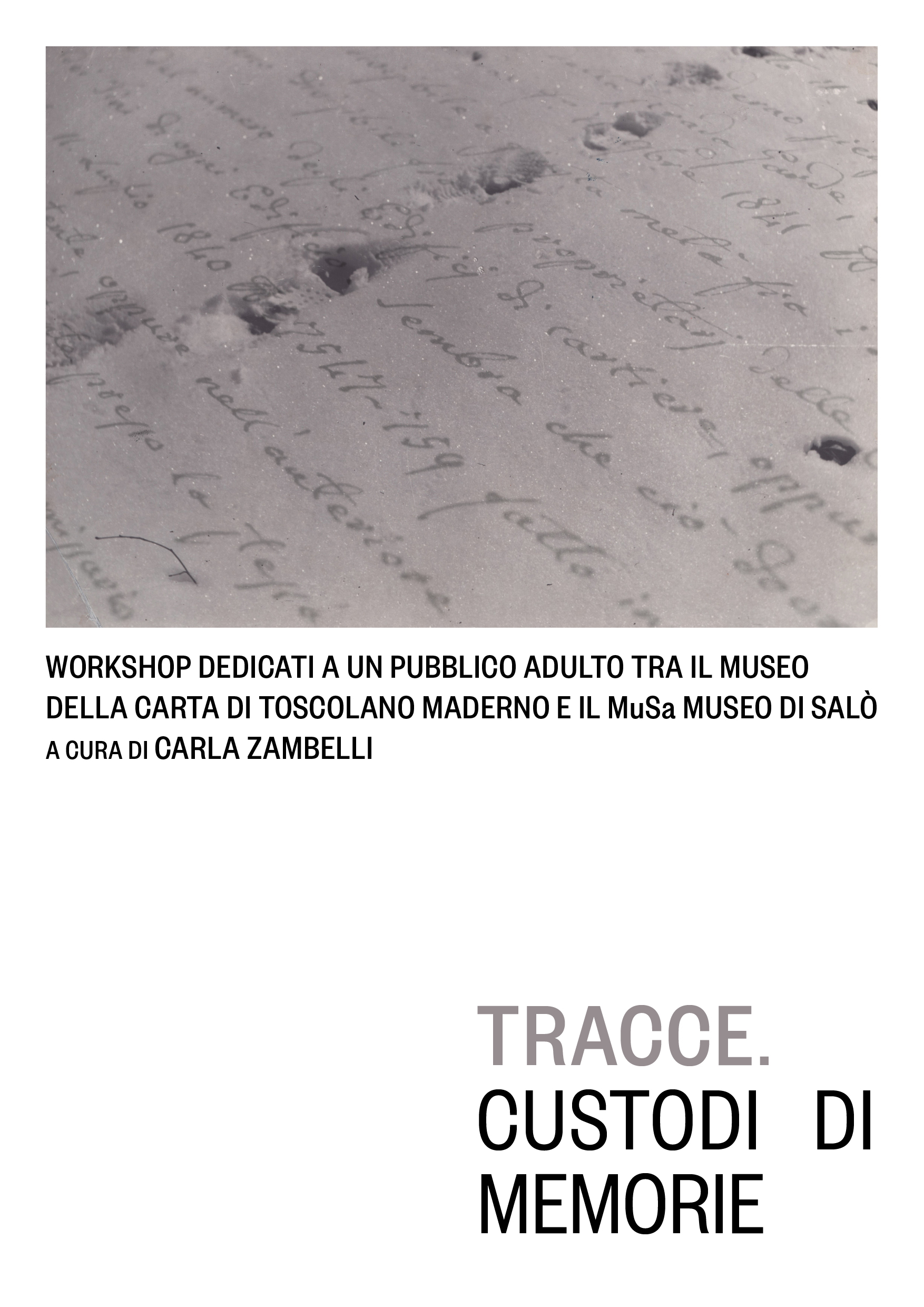 Locandina Memoria Aquae