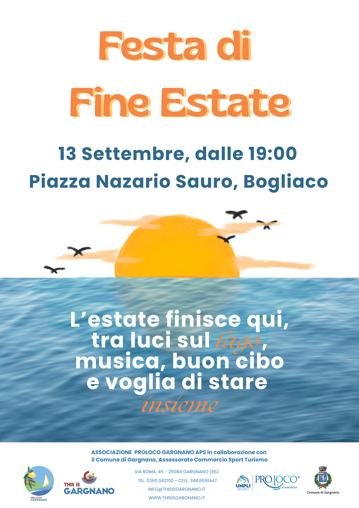 Locandina Festa di Fine Estate