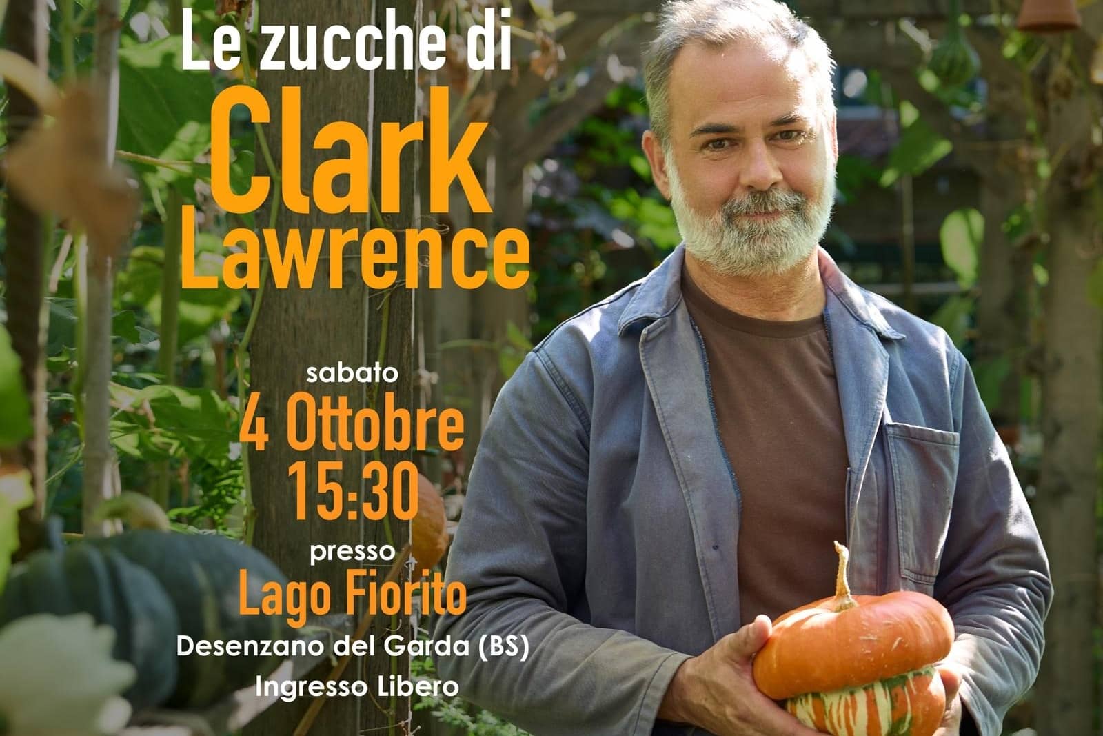 Locandina Le zucche di Clark al Lago Fiorito