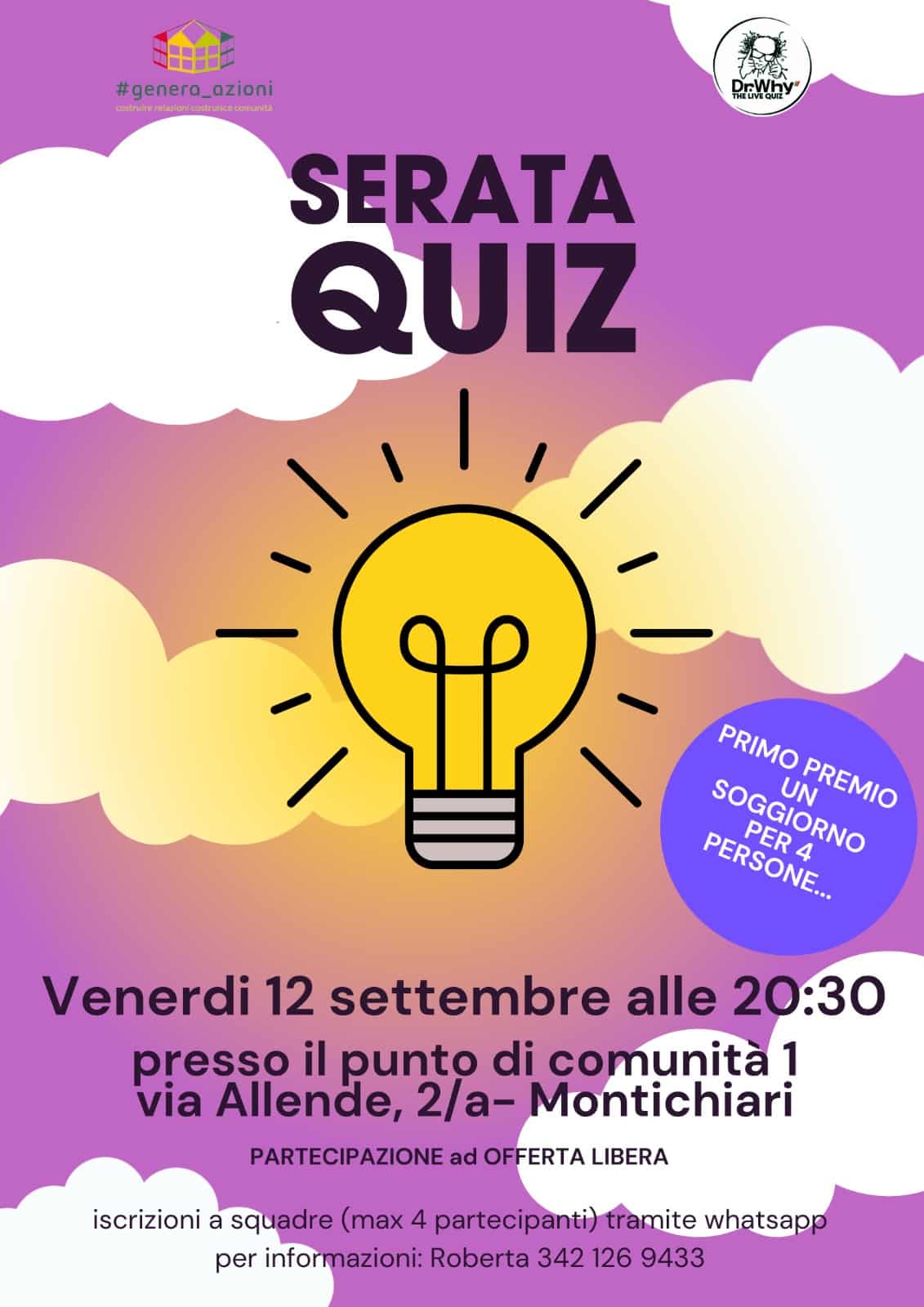 Locandina Serata quiz