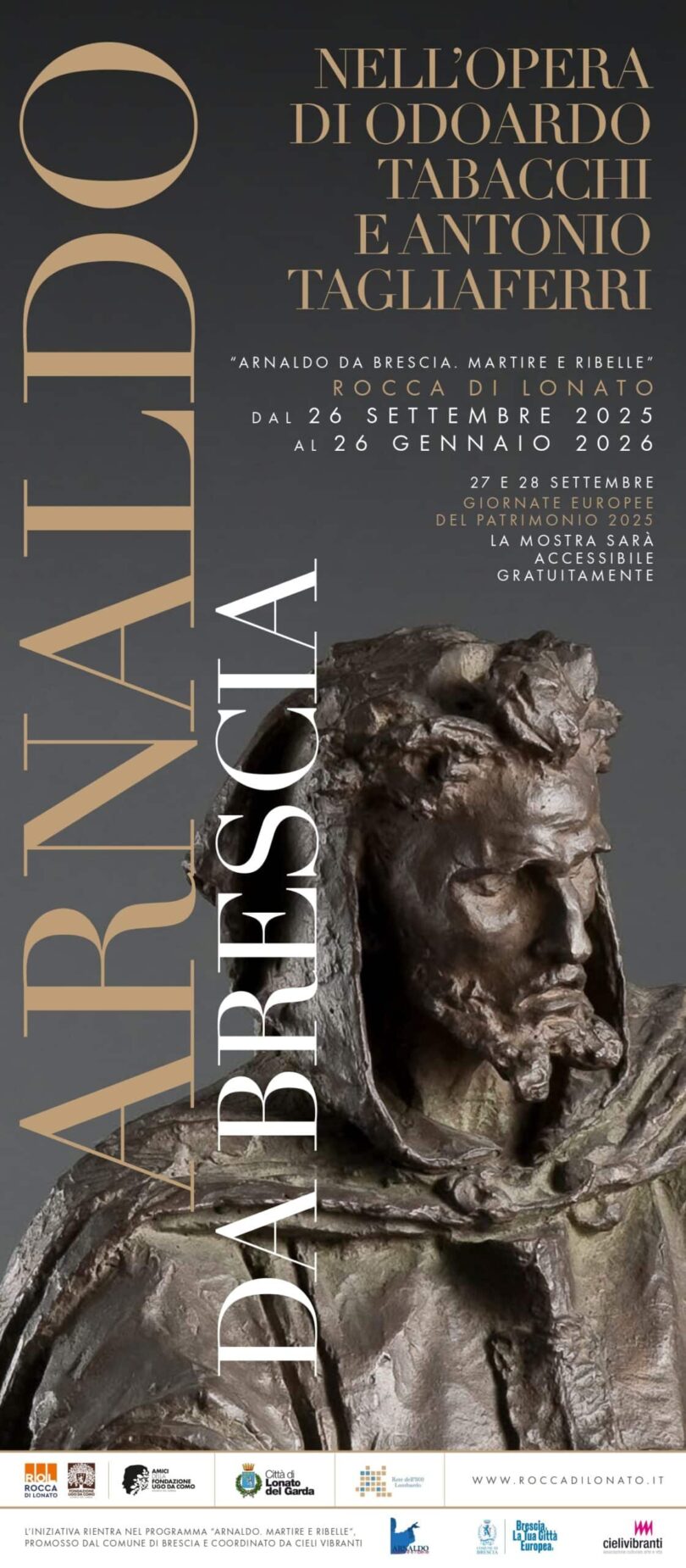 Locandina Mostra Arnaldo da Brescia