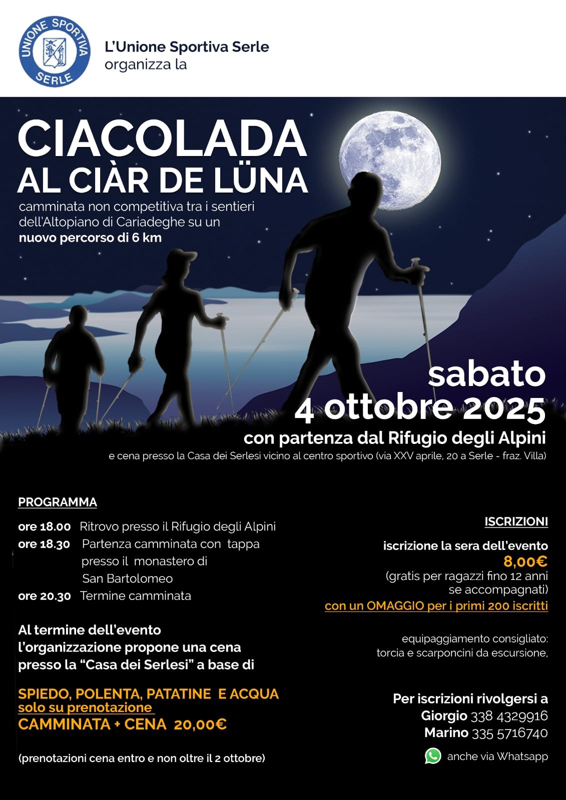 Locandina Ciacolada al ciár de luna