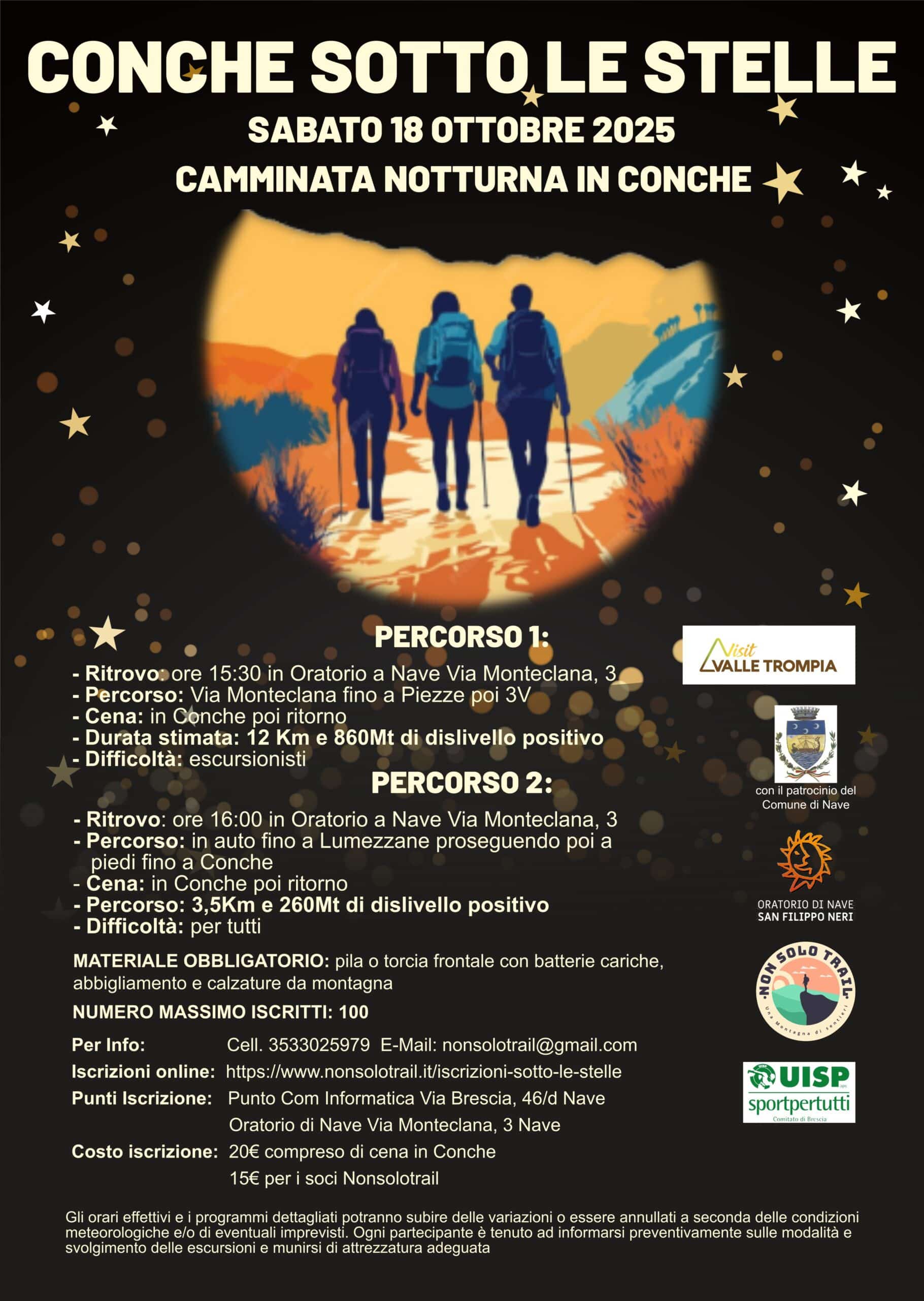 Locandina Conche sotto le stelle