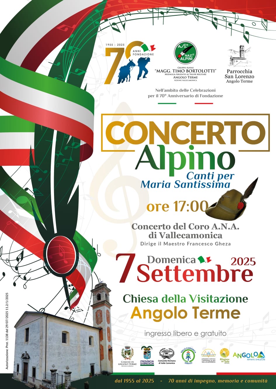 Locandina Concerto alpino