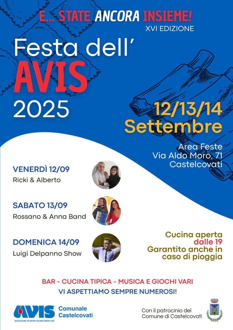 Festa dell'AVIS a Castelcovati