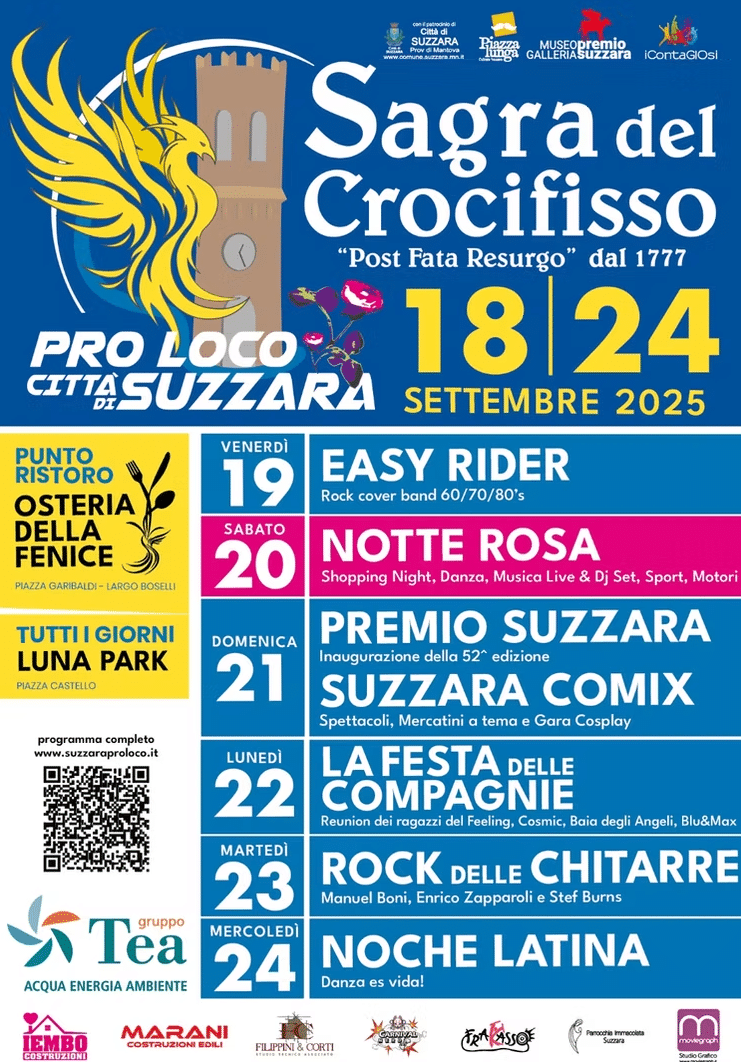 Locandina Sagra del Crocifisso - Suzzara (MN)