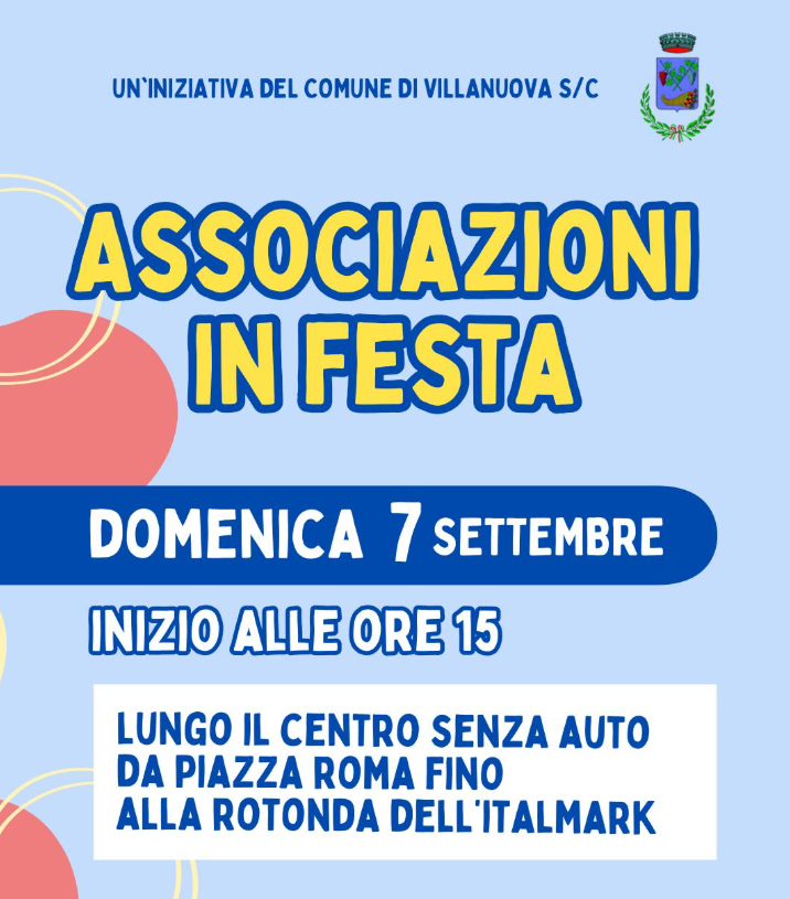 Locandina Associazioni in Festa