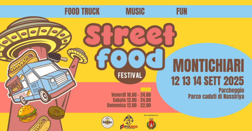 Locandina Street Food Festival - Montichiari