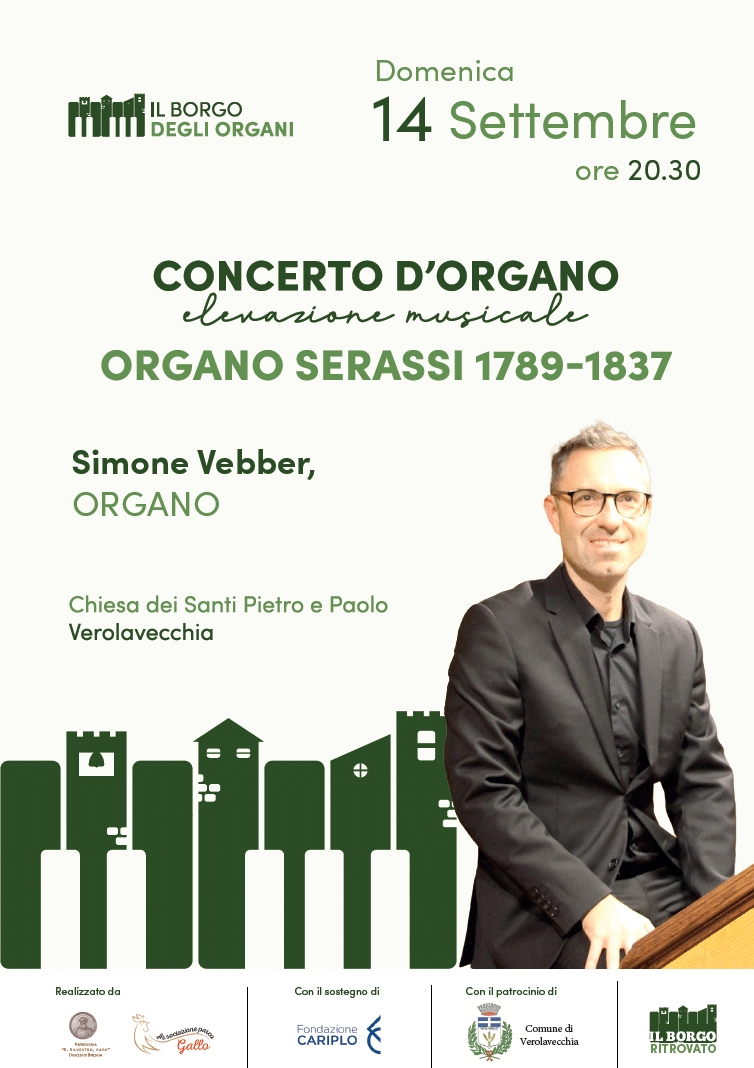 Locandina Concerto organo Serassi