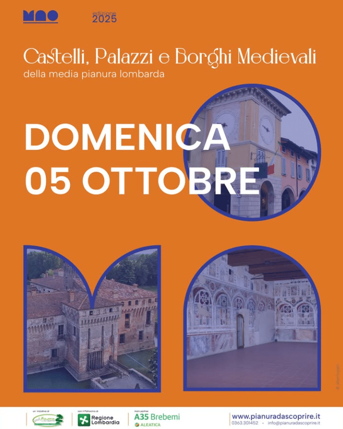 Locandina Castelli, Palazzi e Borghi Medievali