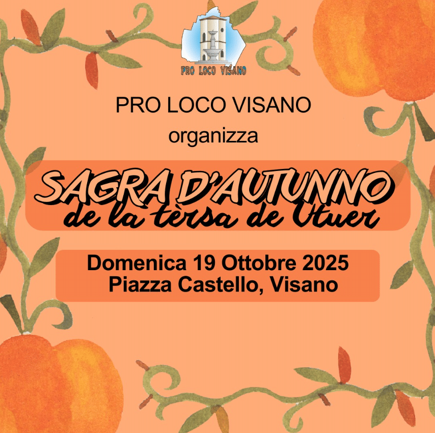 Locandina Sagra d'autunno a Visano