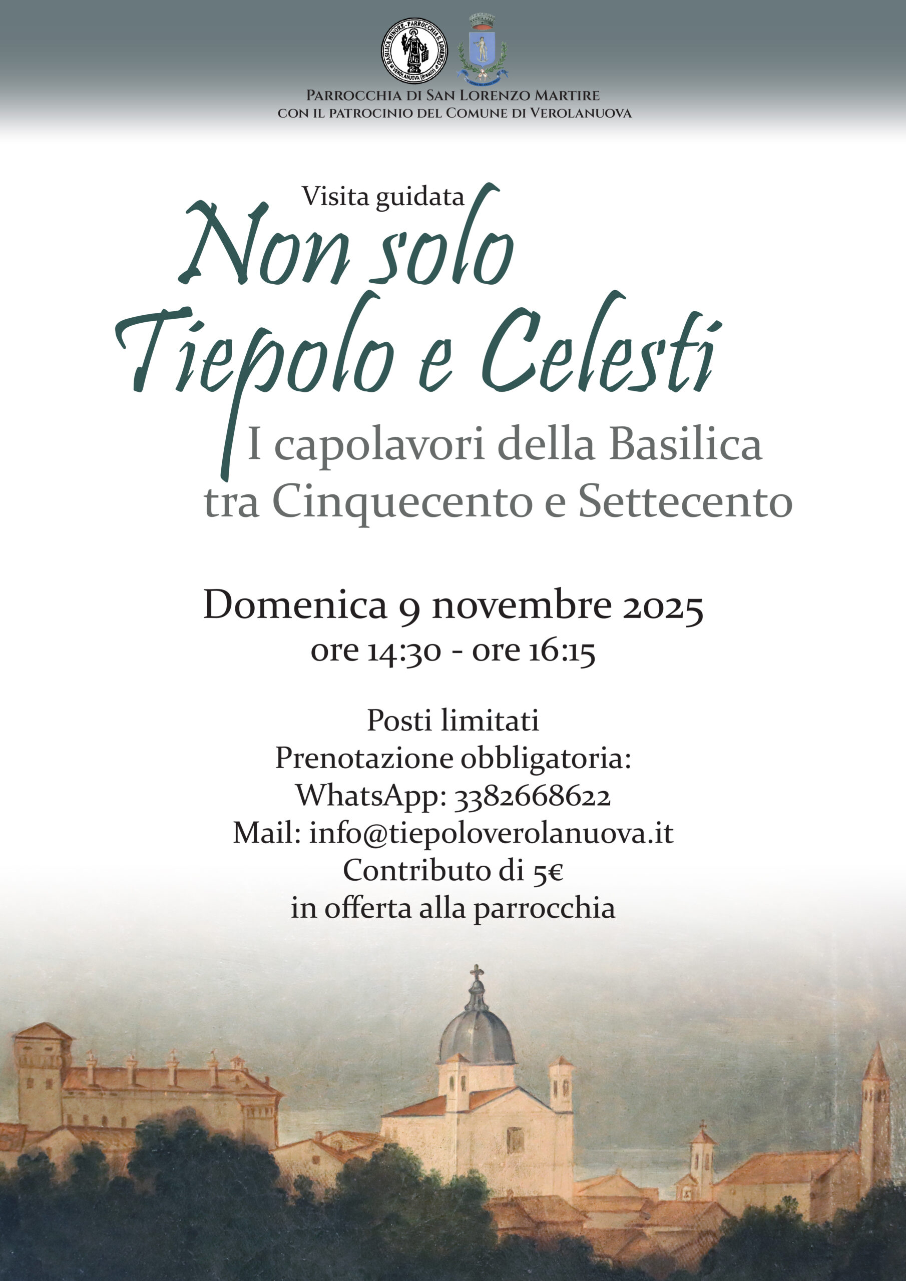 Locandina Non solo Tiepolo e Celesti